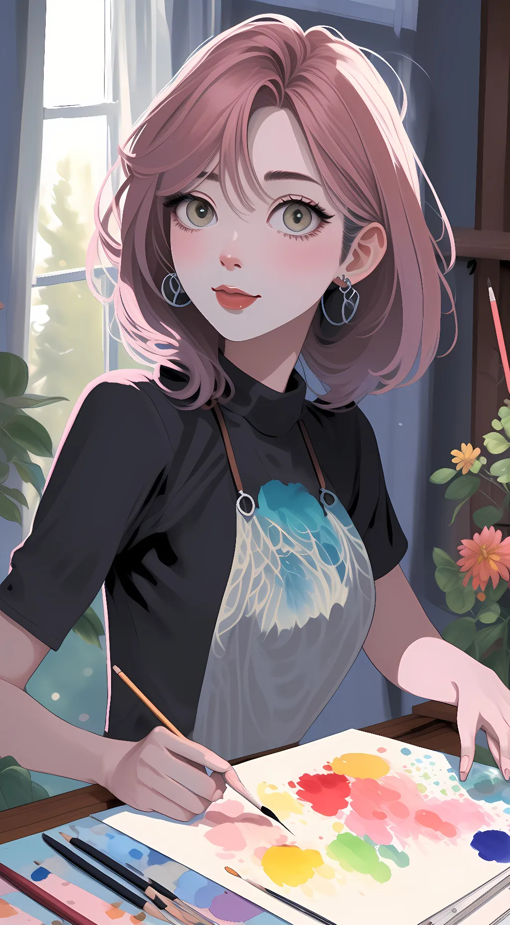 ai character: Hannah background