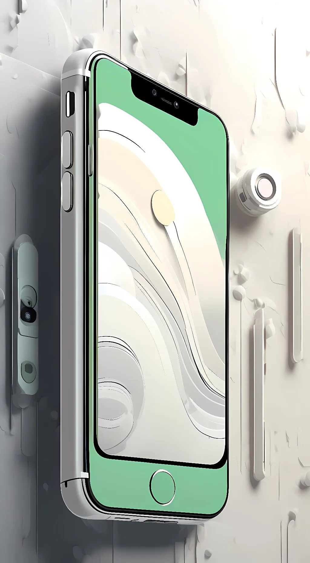 ai character: your phone background