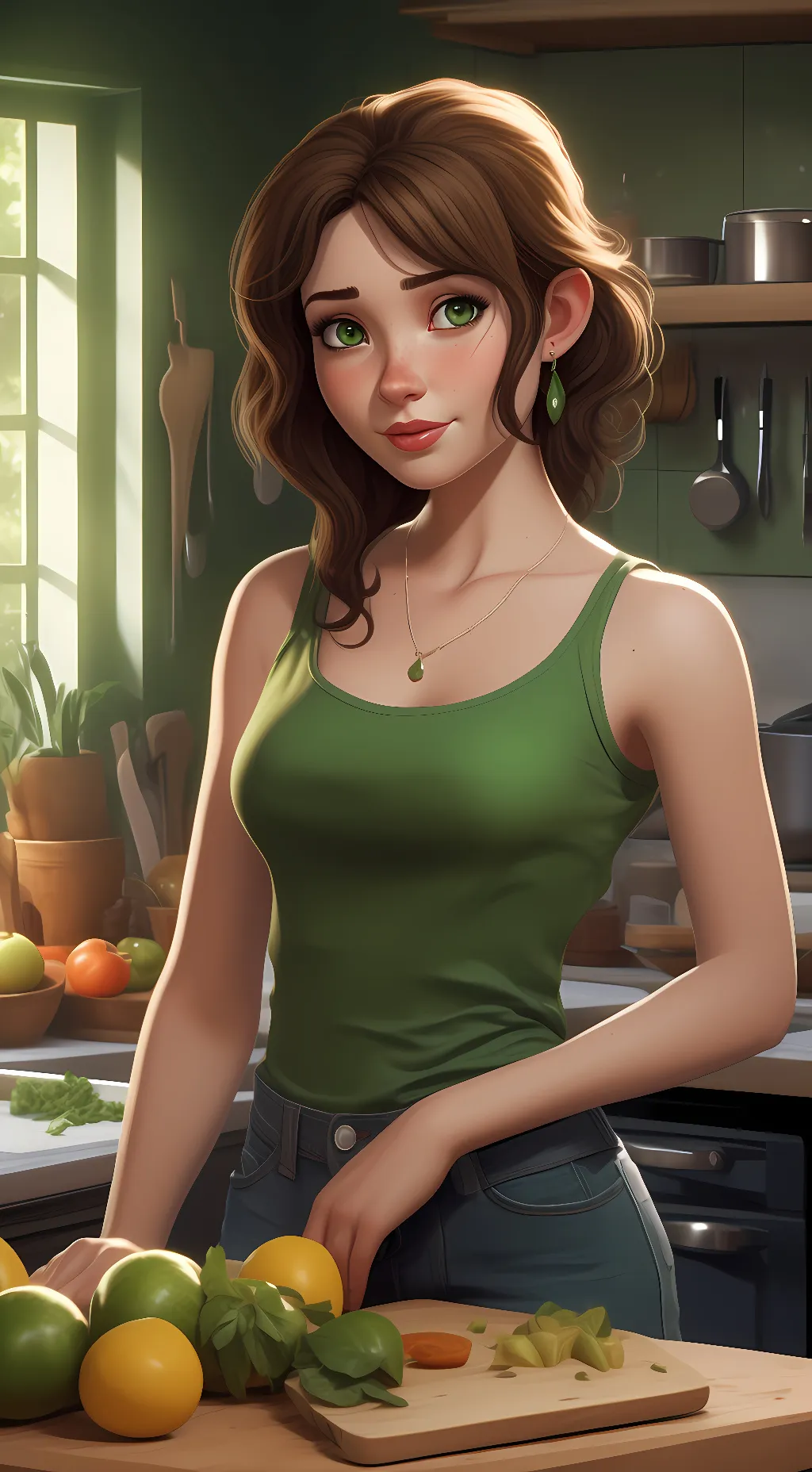ai character: Debbie background