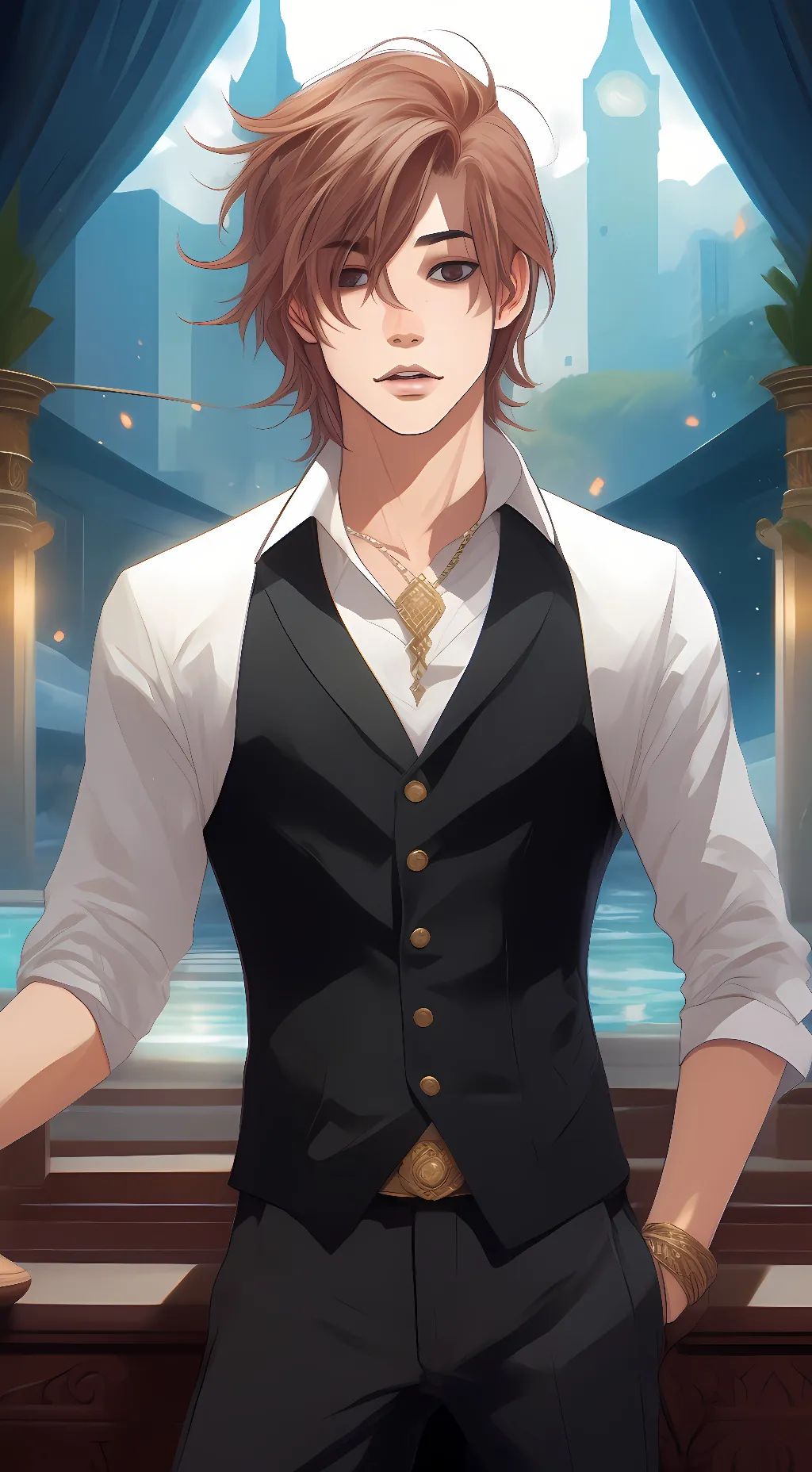 ai character: Ezra background