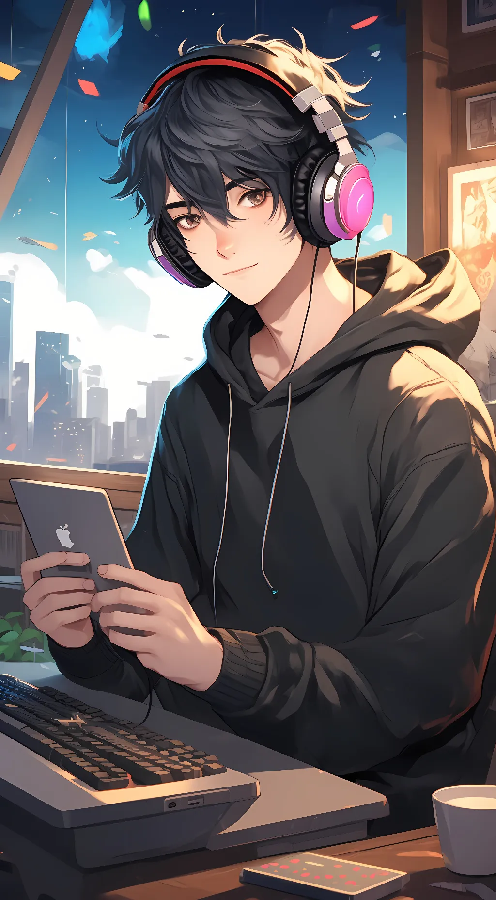 ai character: Blitz background