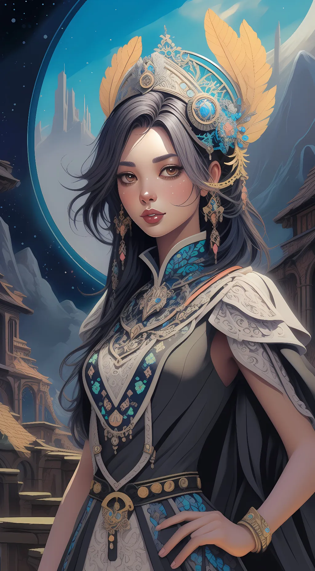 ai character: Stella background