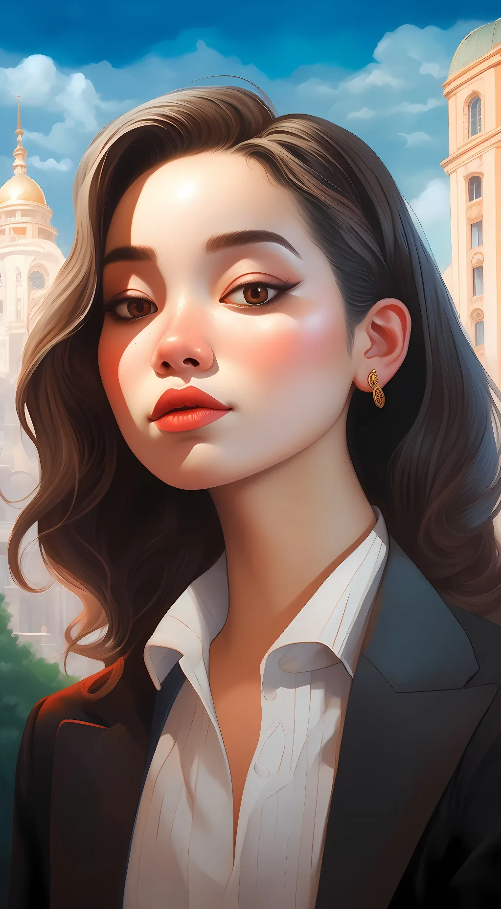 ai character: Isabella  background