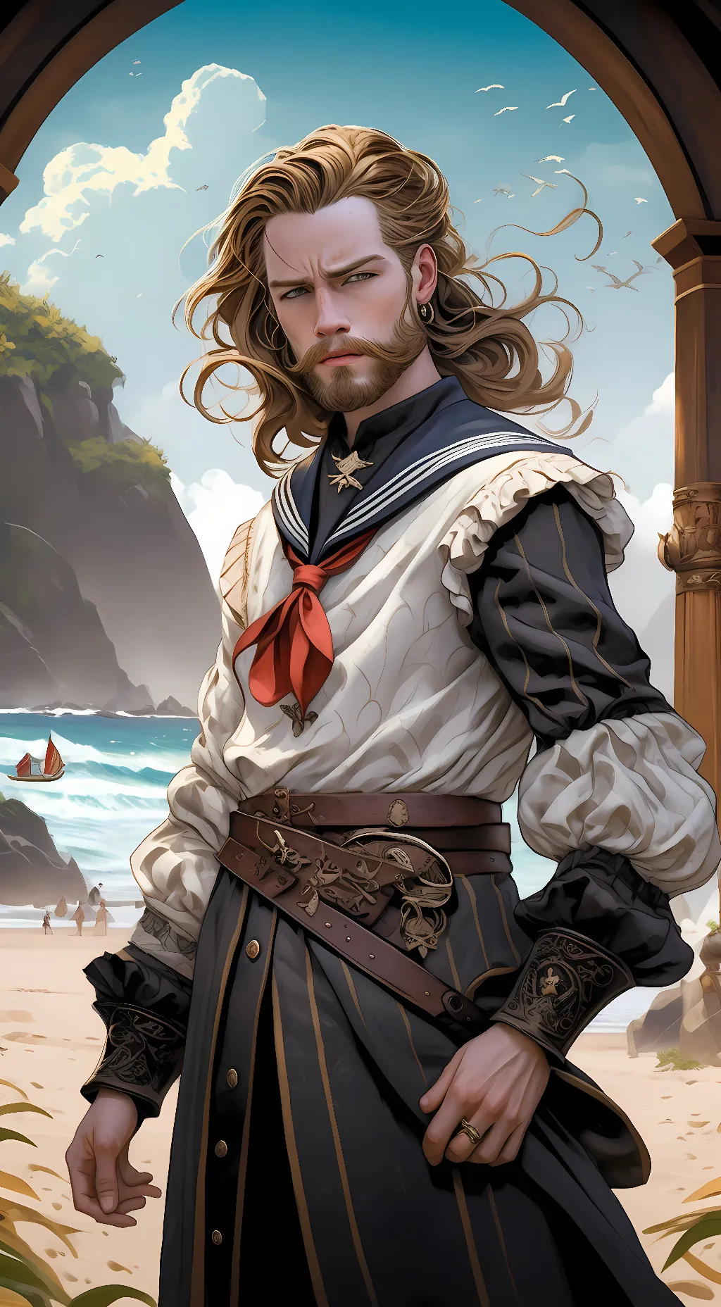 ai character: Adrian Hayes background