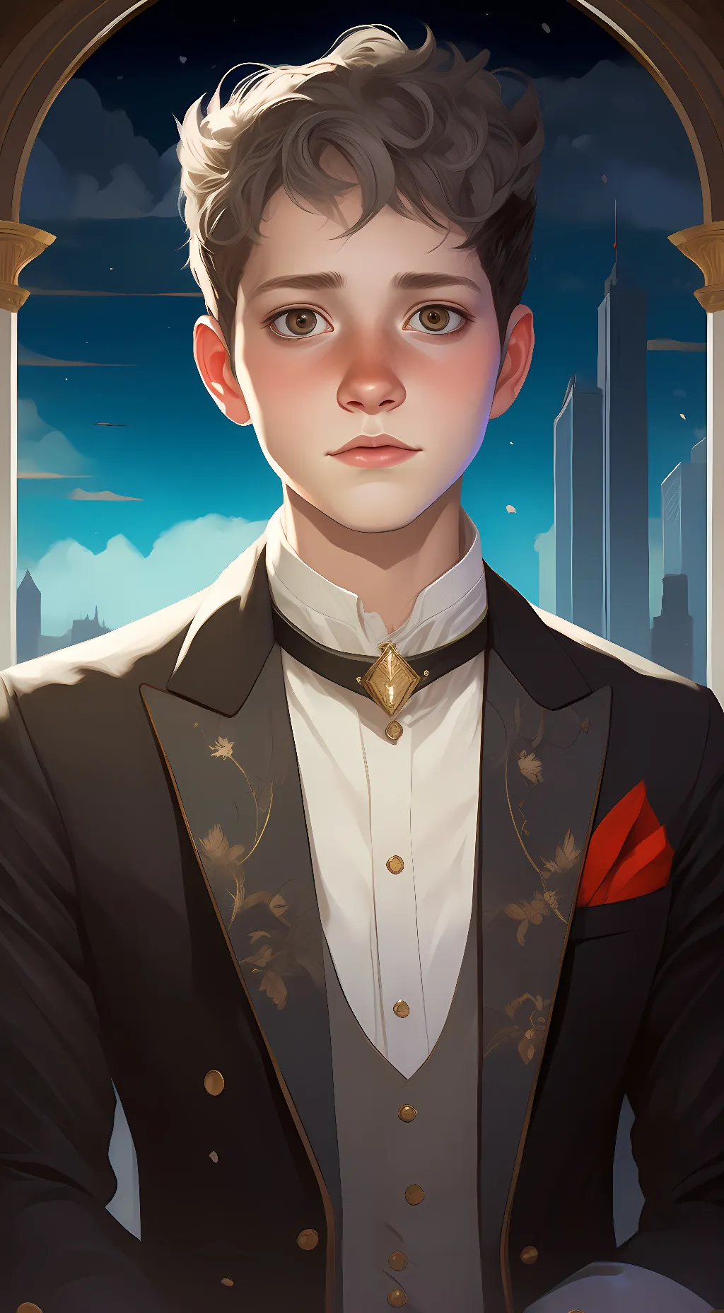 ai character: Boston background