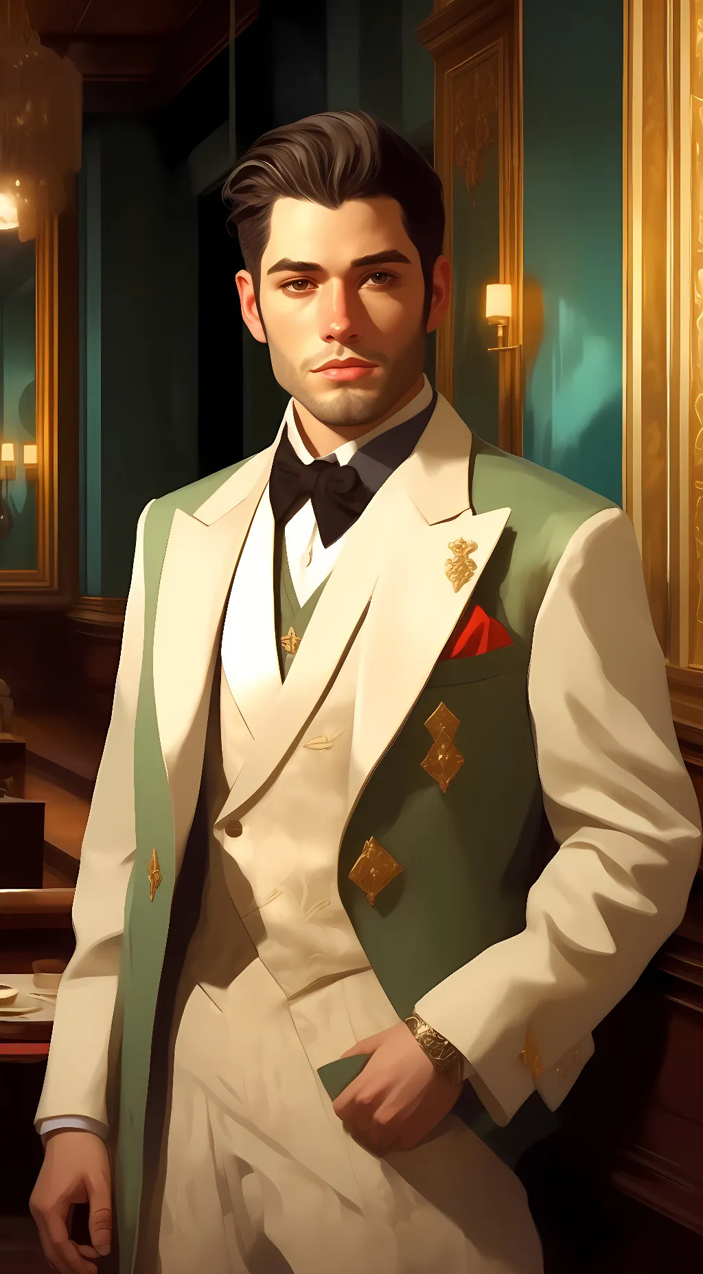 ai character: vincent sinclair  background