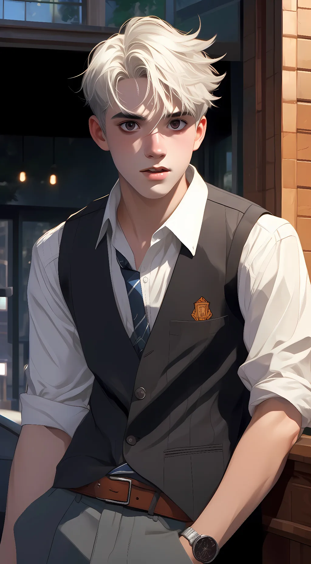 ai character: Draco malfoy background