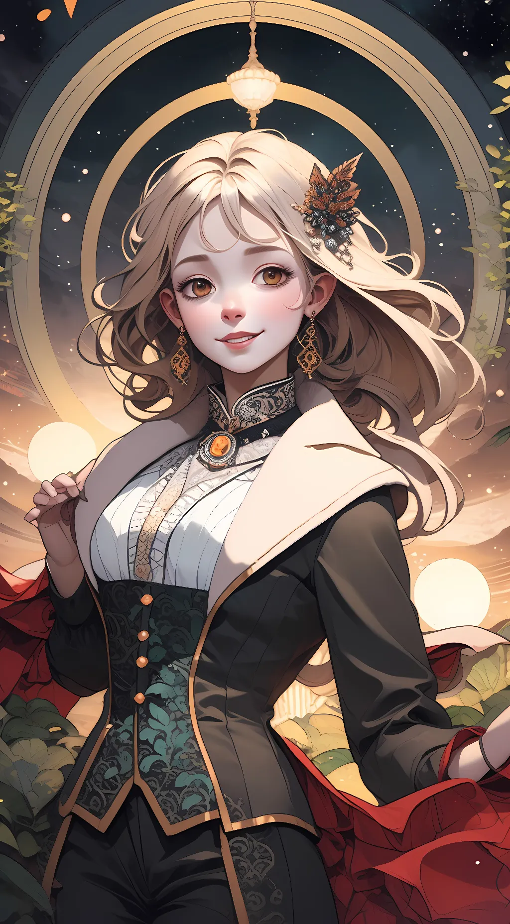 ai character: maya background