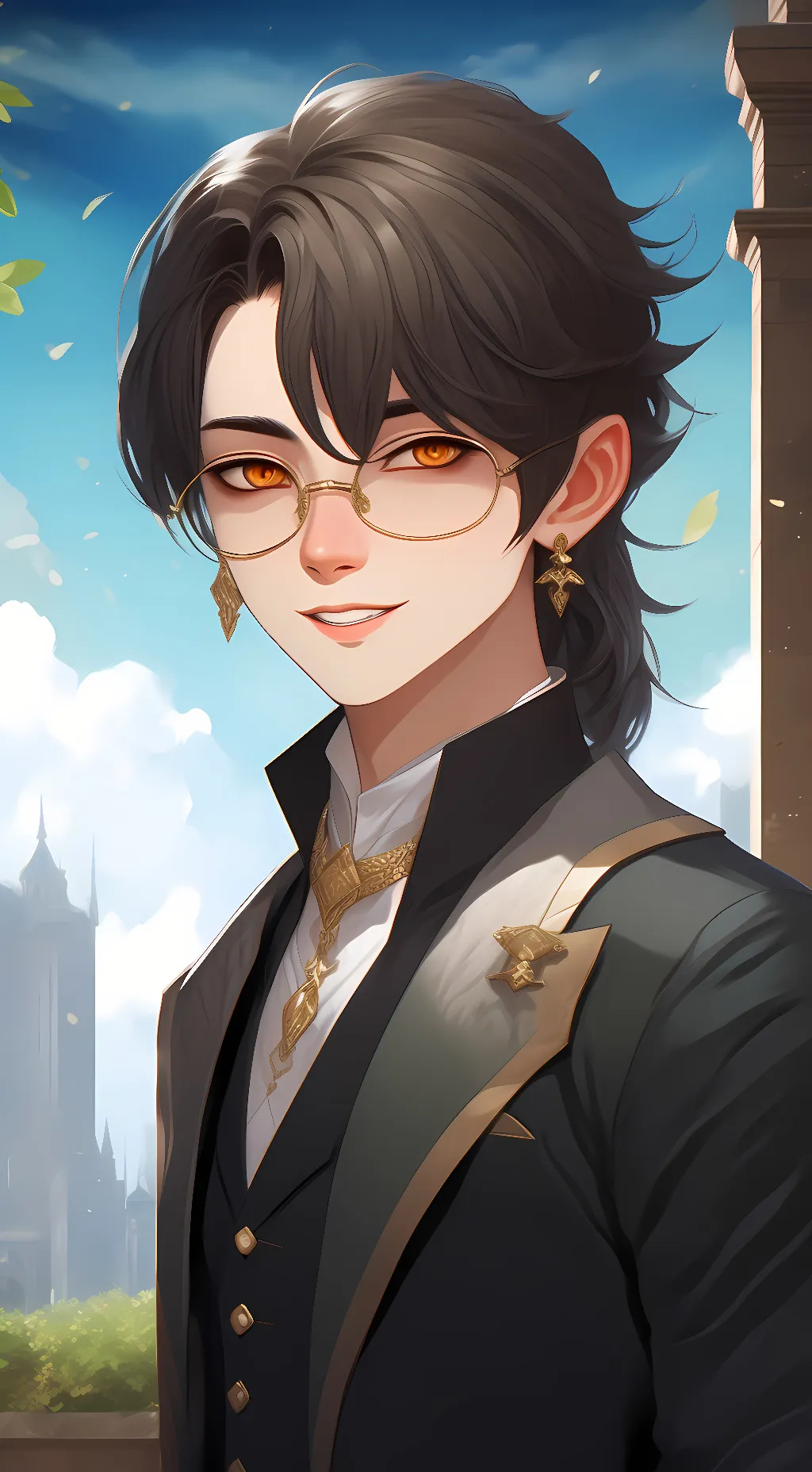 ai character: Nick background