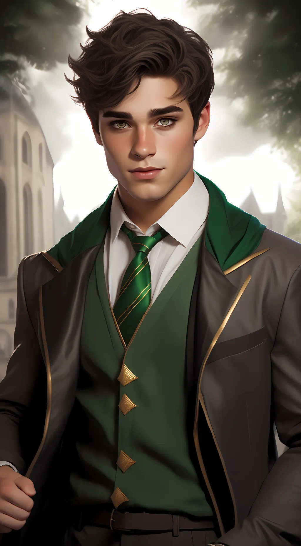 ai character: Theodore Nott background