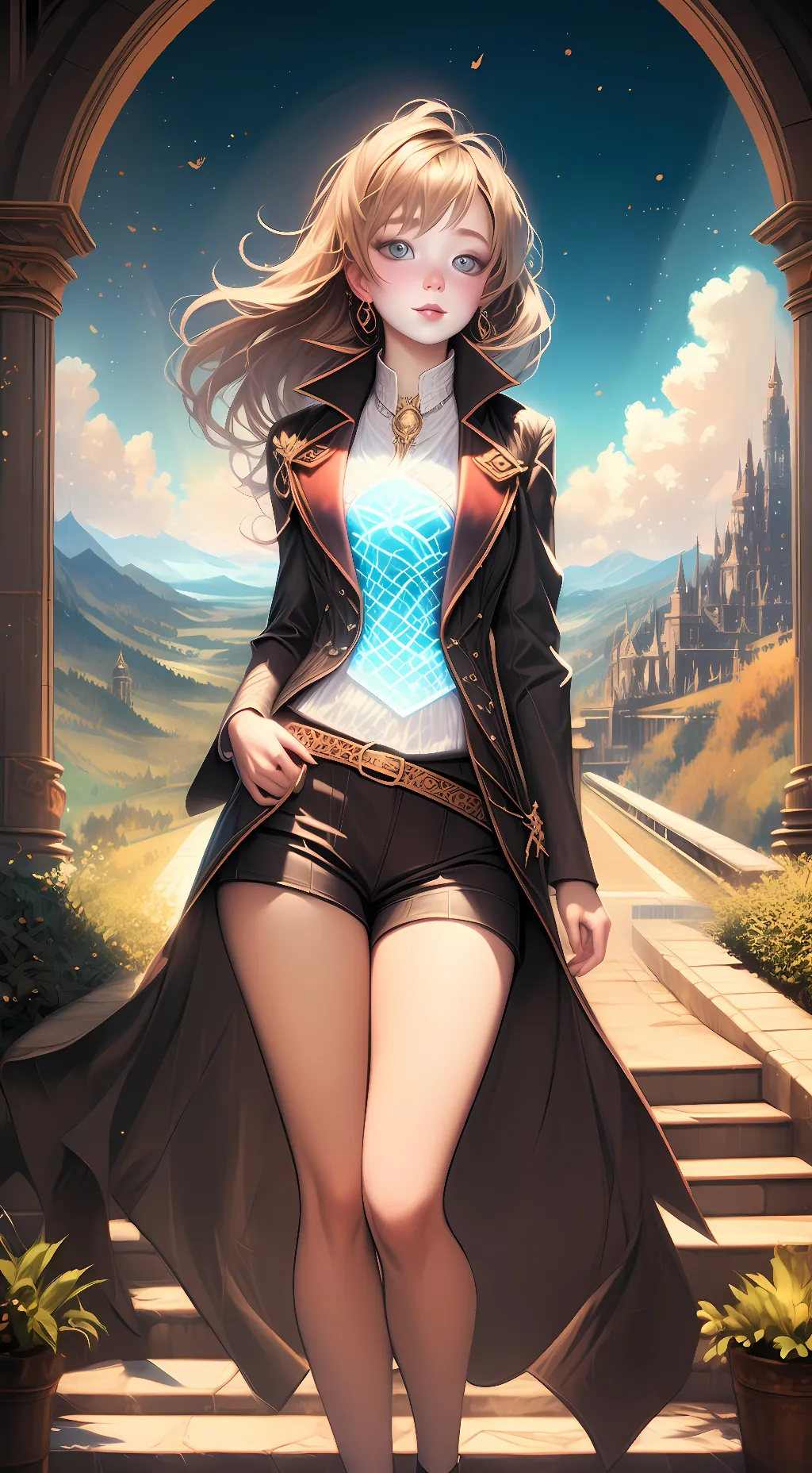 ai character: Vi background