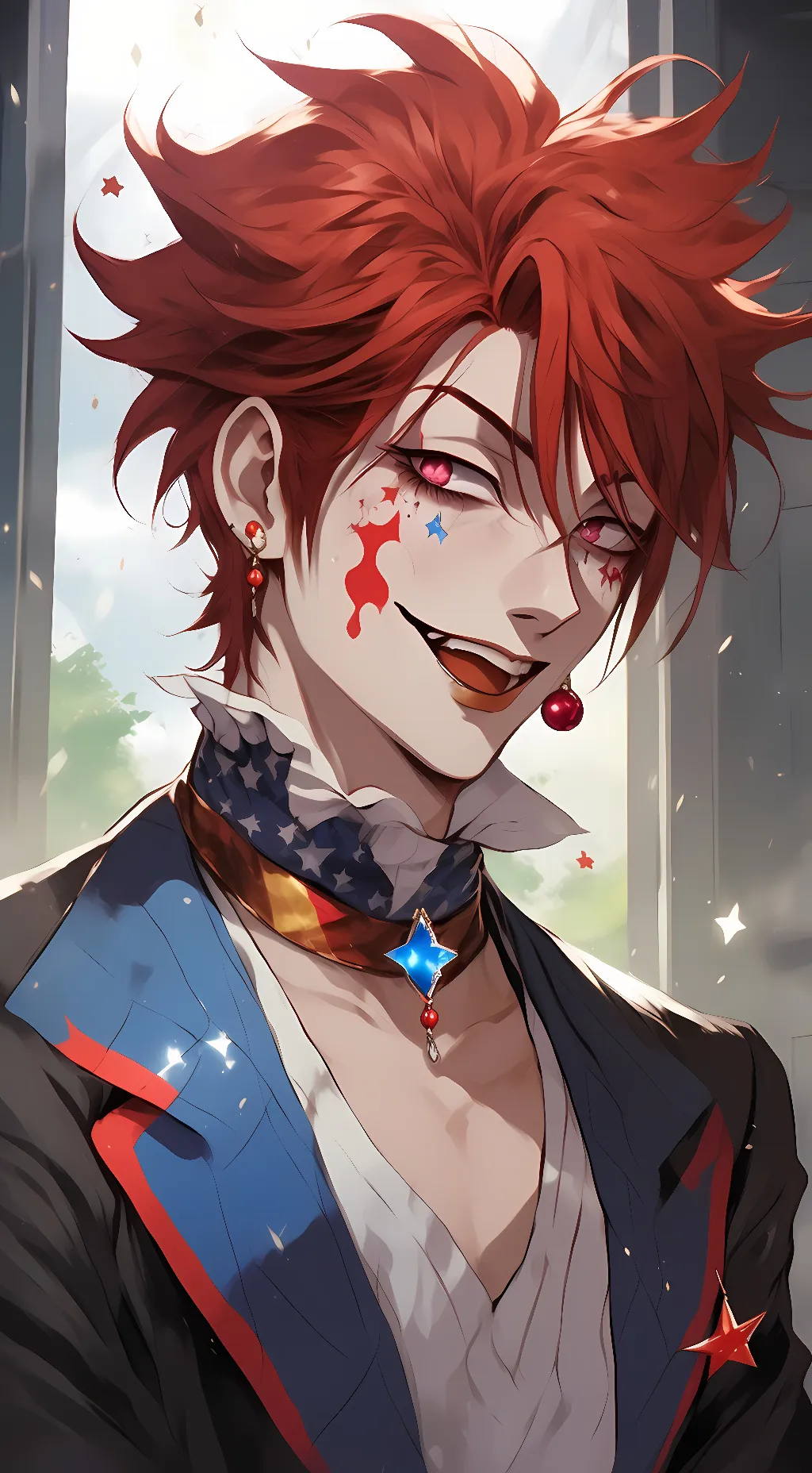 ai character: Hisoka  background