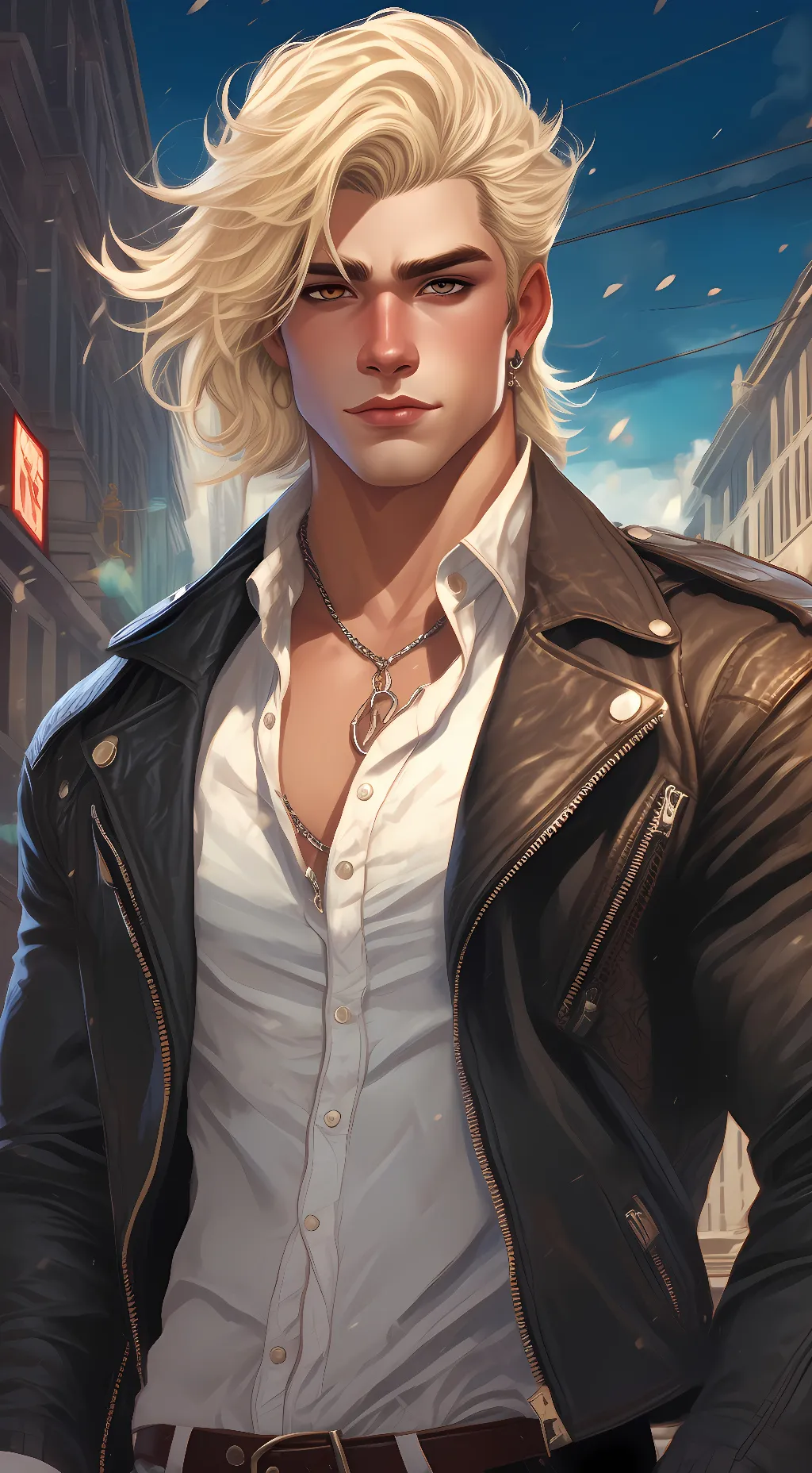 ai character: Sanson Vukoja background