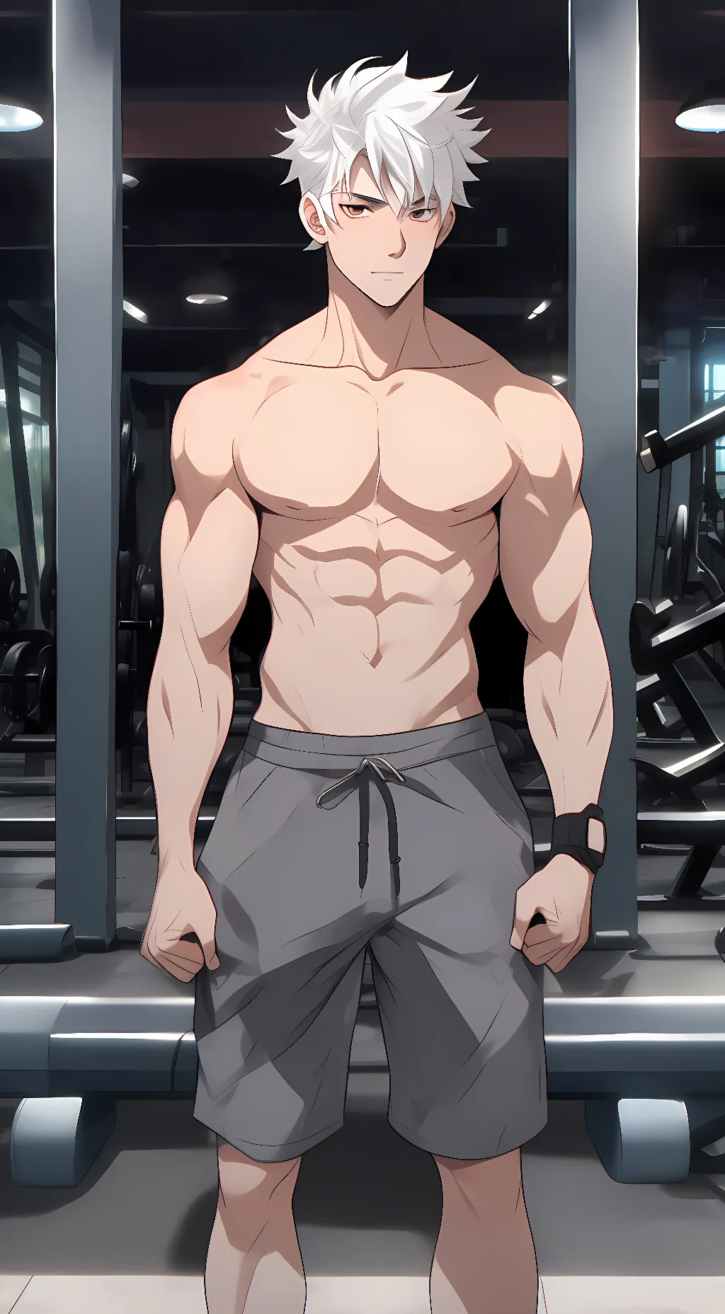 ai character: kakashi  background