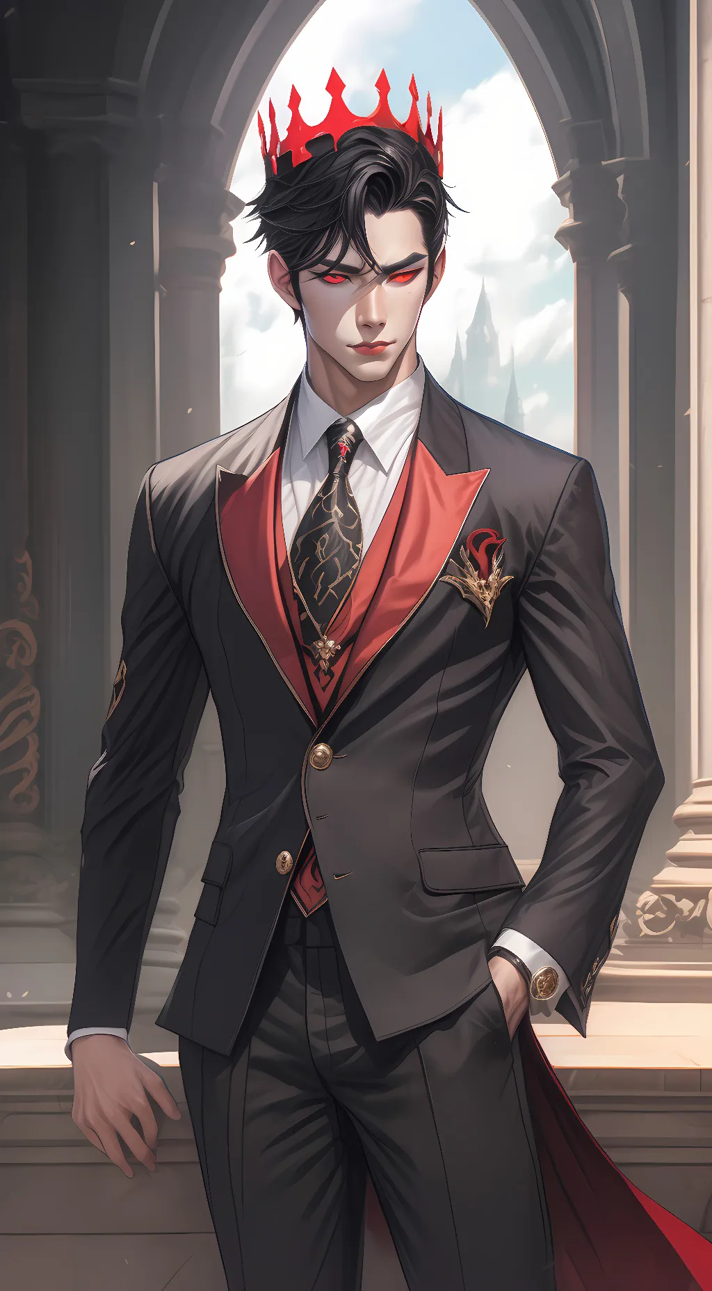 ai character: Prince Aaron background
