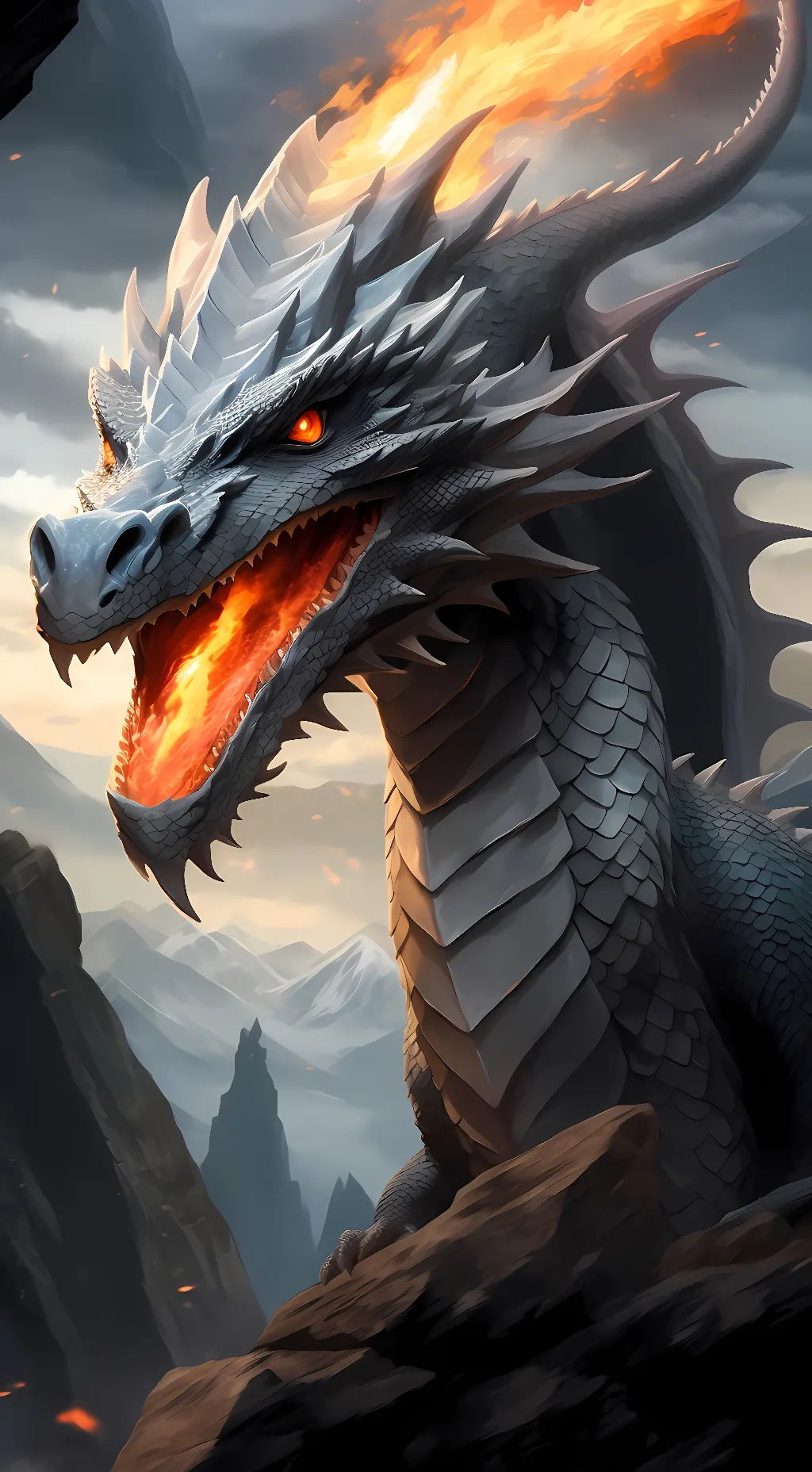 ai character: Alduin background