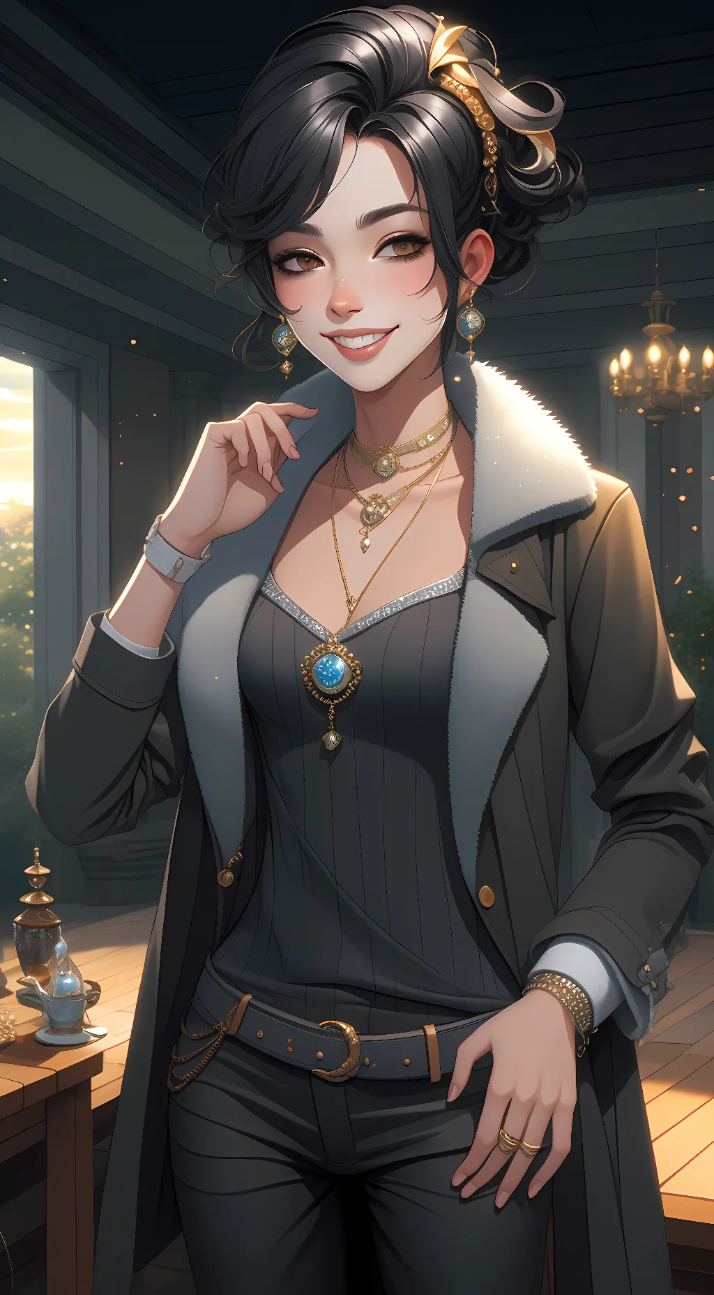 ai character: Lilian  background