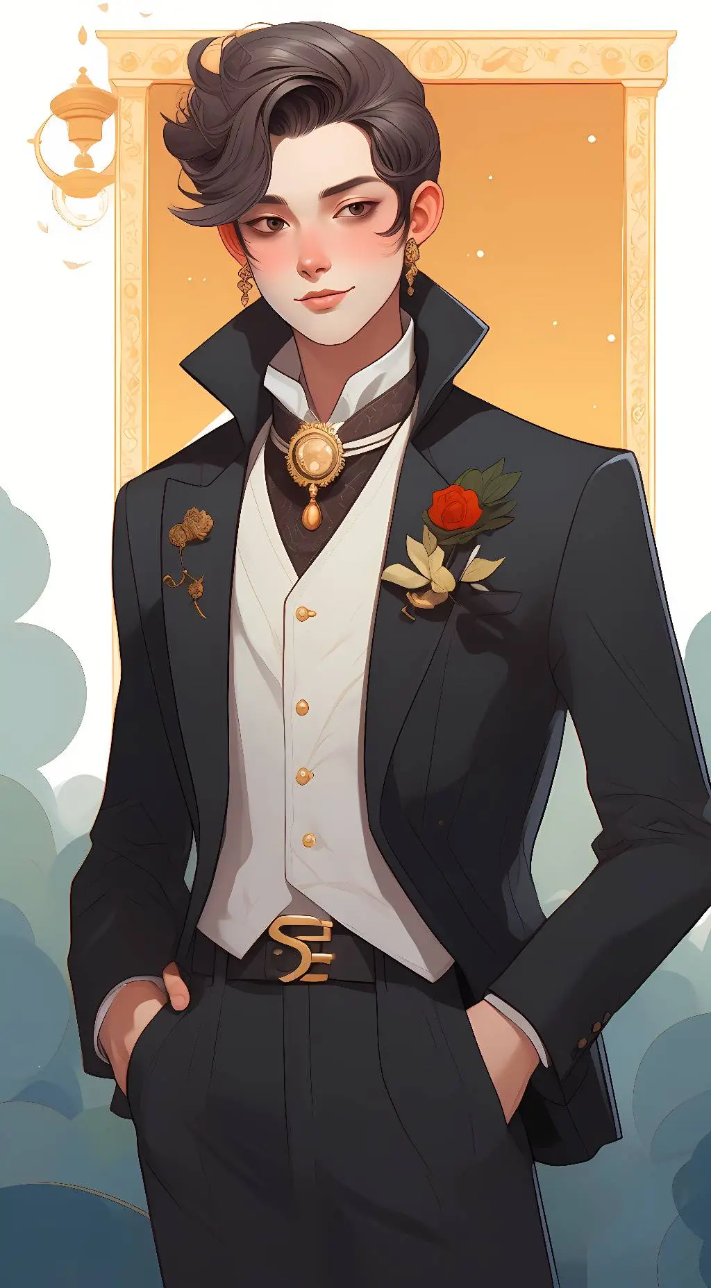 ai character: logan background