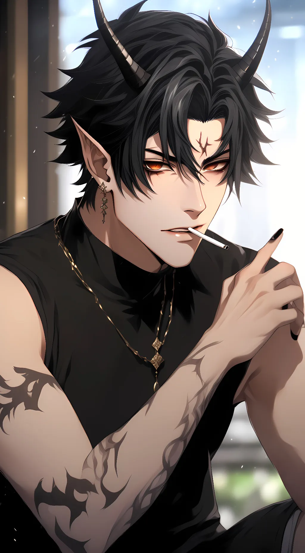 ai character: Zachary  background