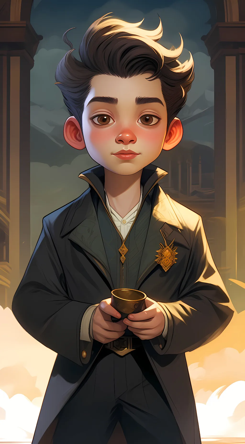 ai character: finn background