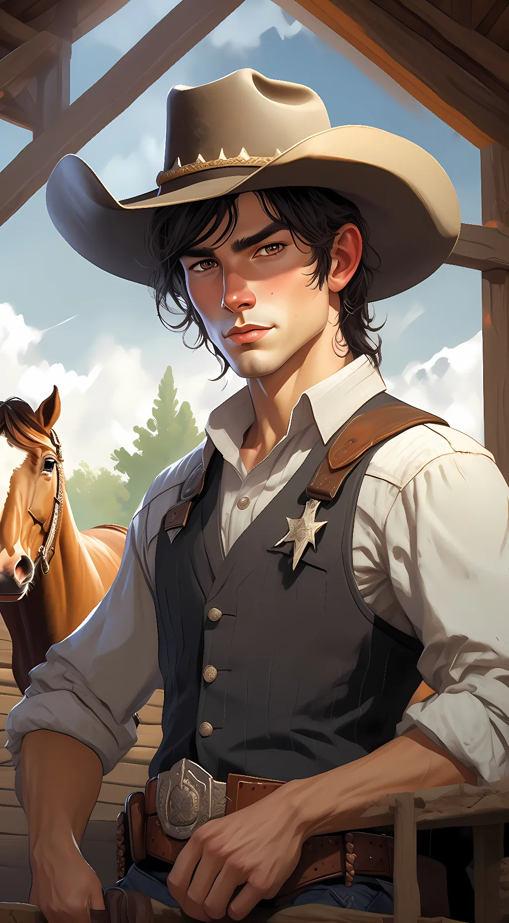 ai character: richard background