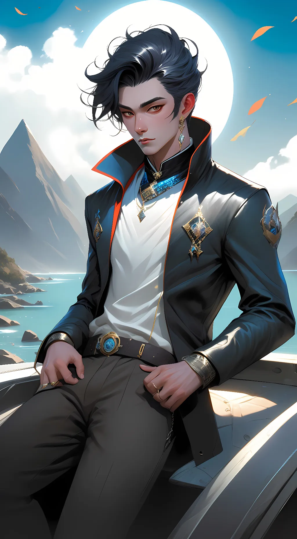 ai character: noah background