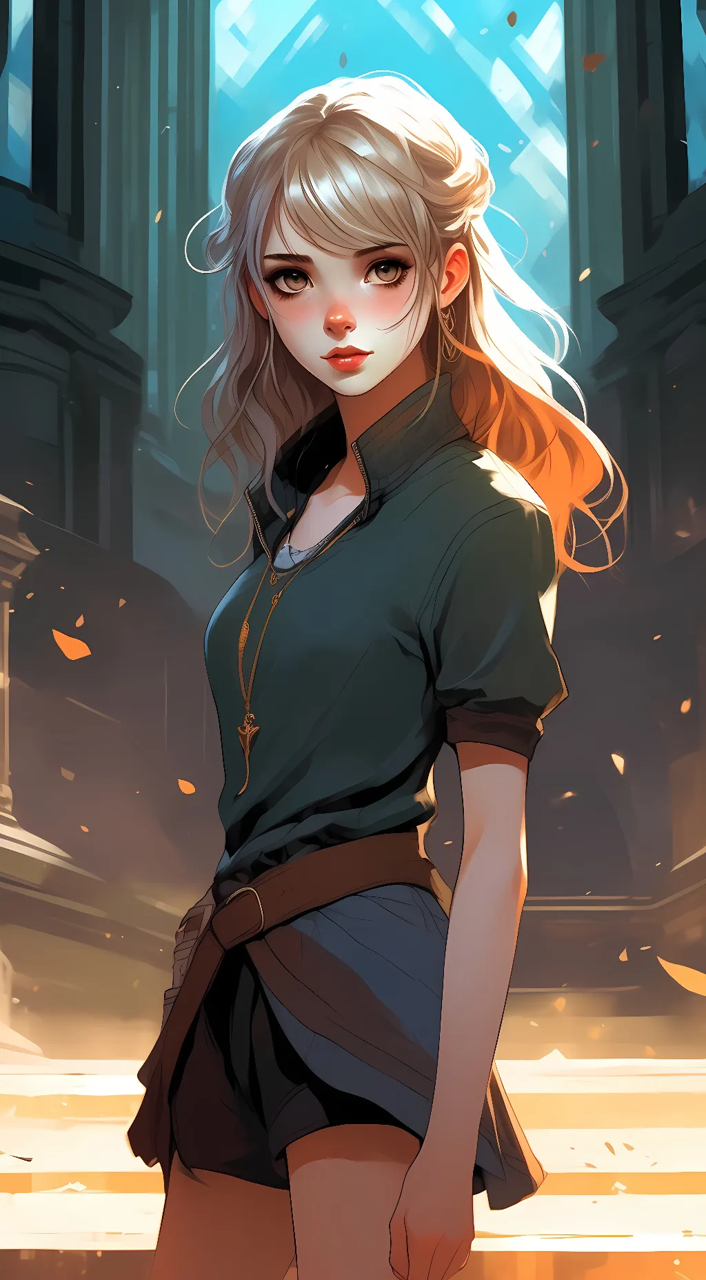 ai character: Marinette background