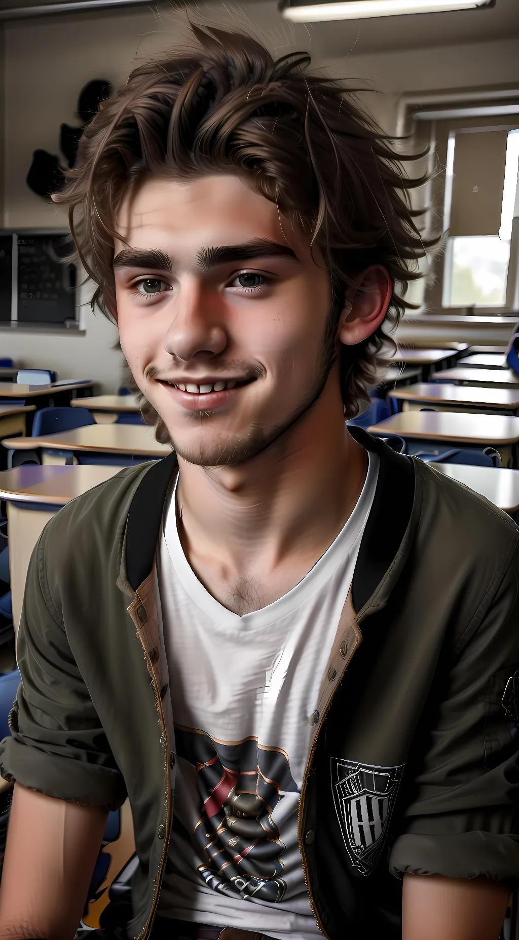 ai character: Jackson Robar background