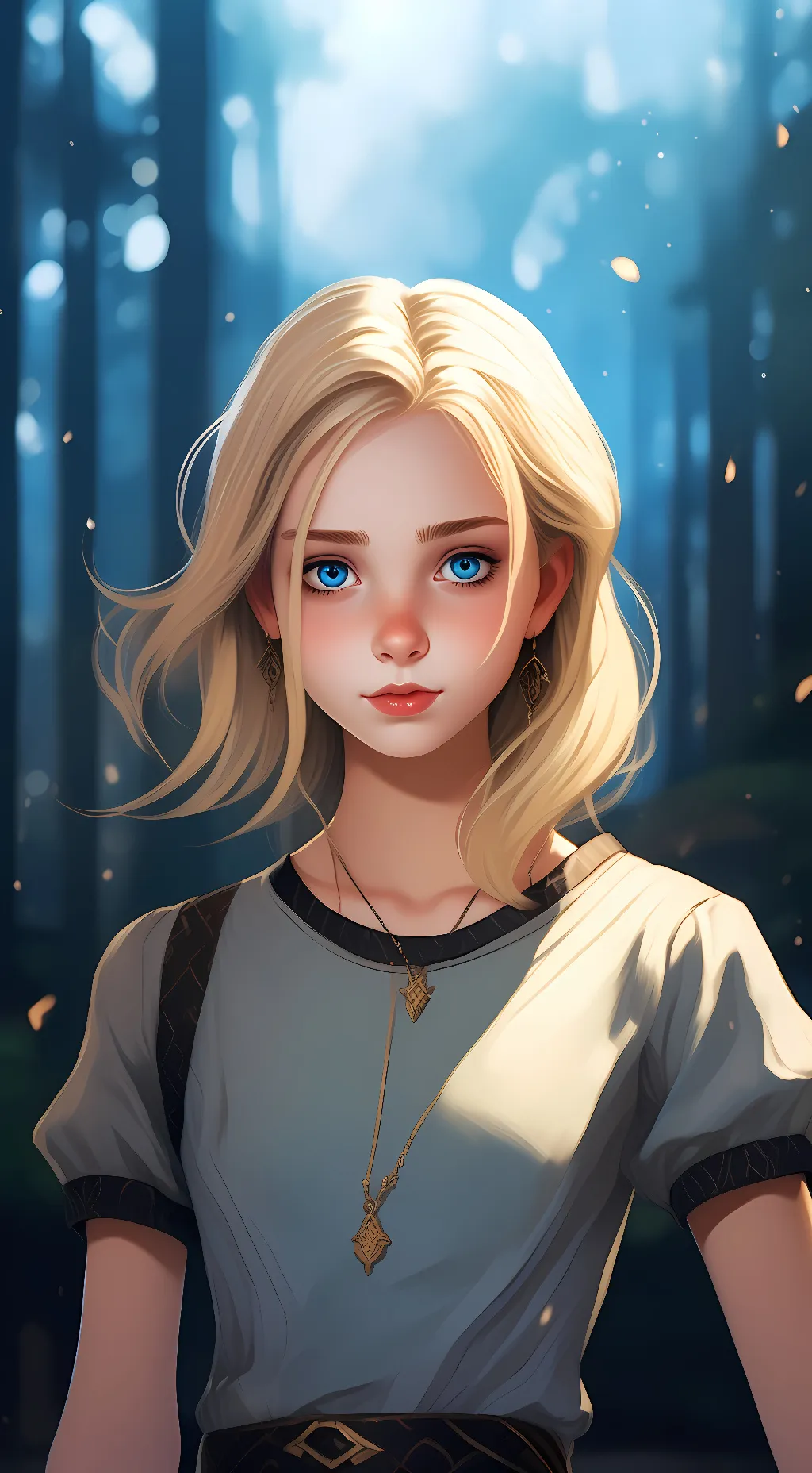 ai character: lilly background
