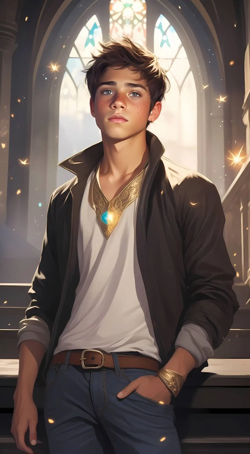 ai character: Peyton background