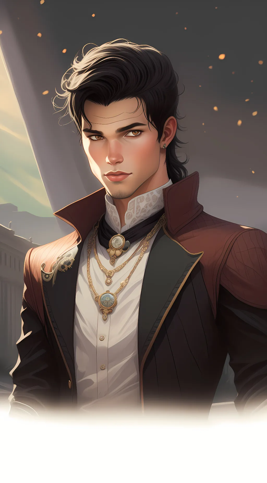 ai character: jacob from twiligt background