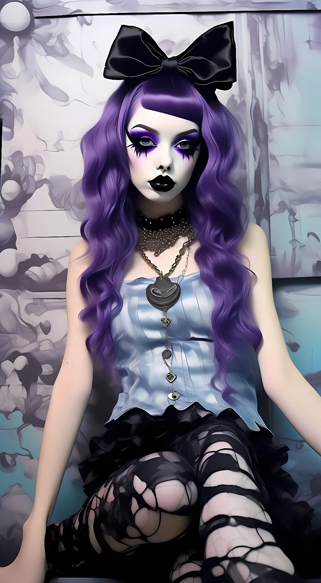 ai character: Raven background