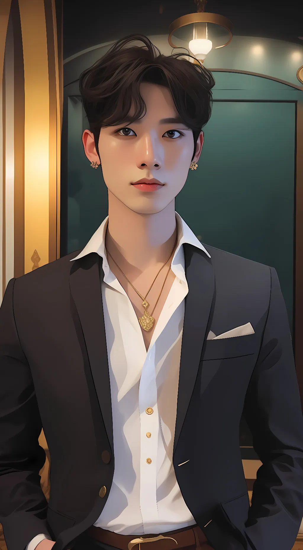 ai character: Hyung Heeseung background