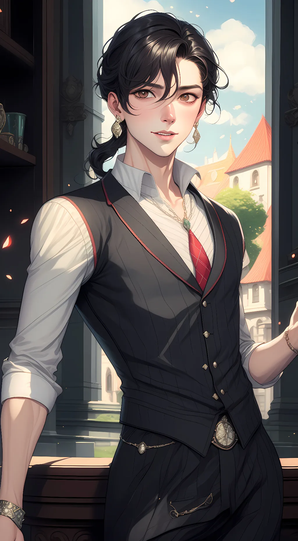 ai character: Rogan Montgomery background