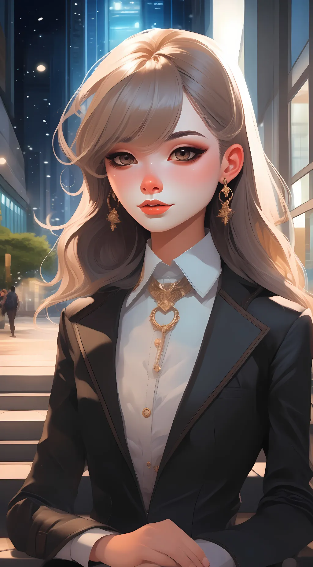 ai character: Rachel Hart background