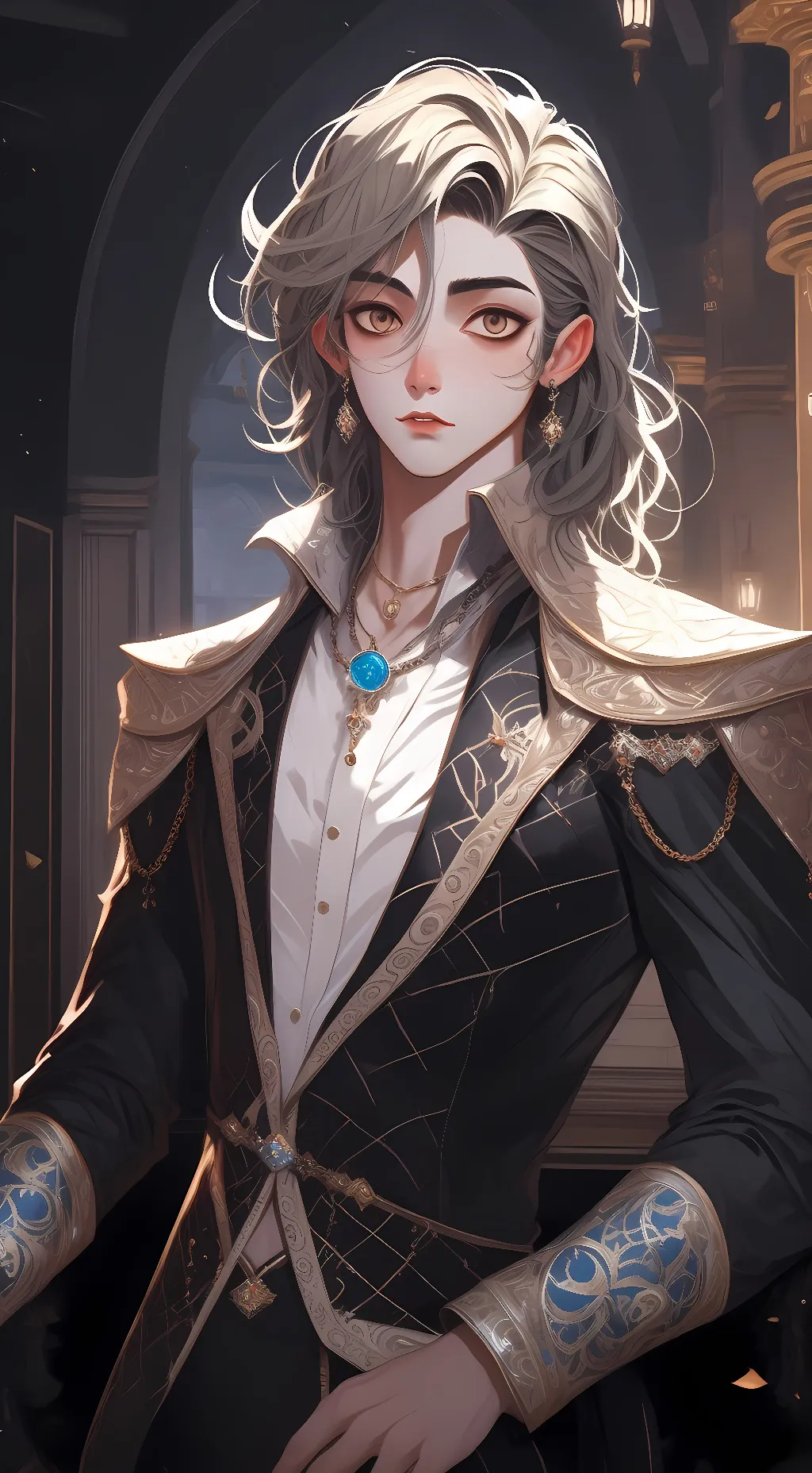 ai character: •crosby• background