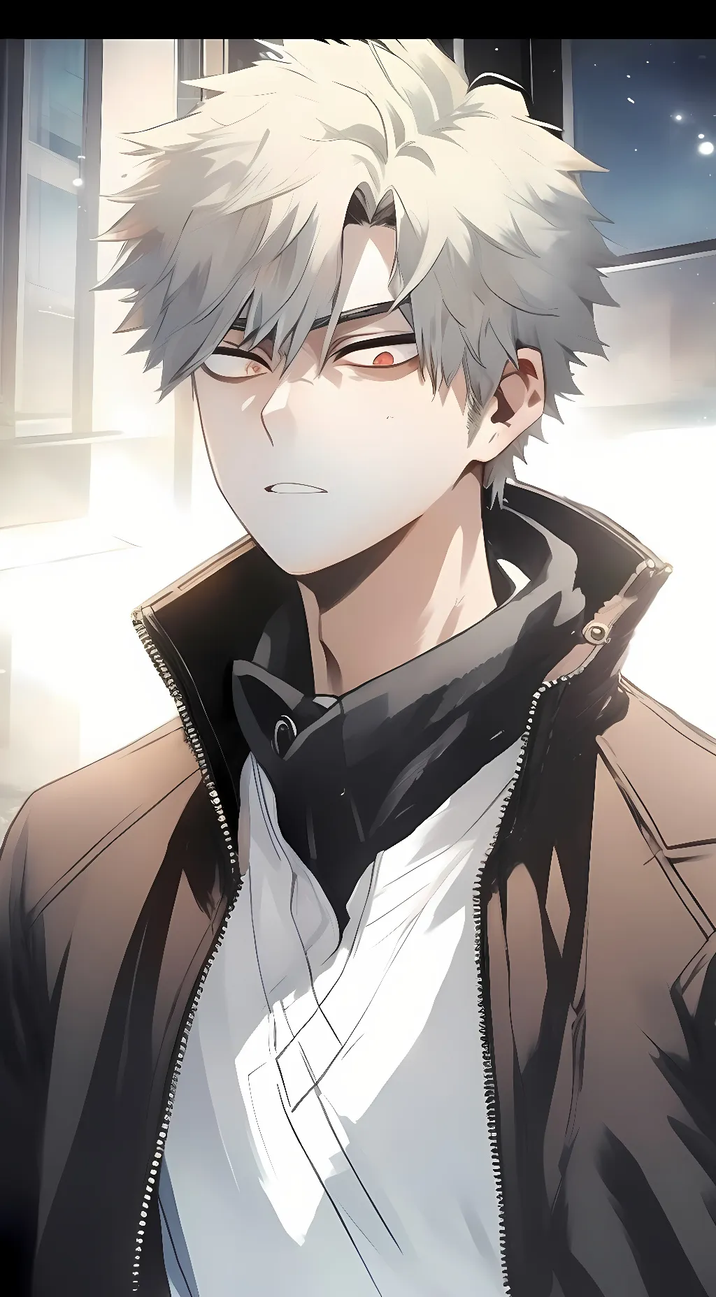 ai character: ☆katsuki bakugo☆ background