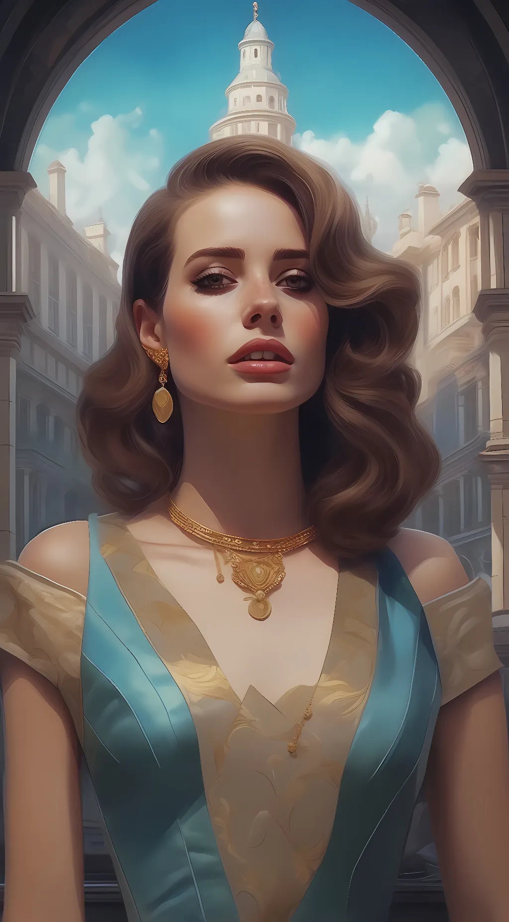 ai character: Lana background