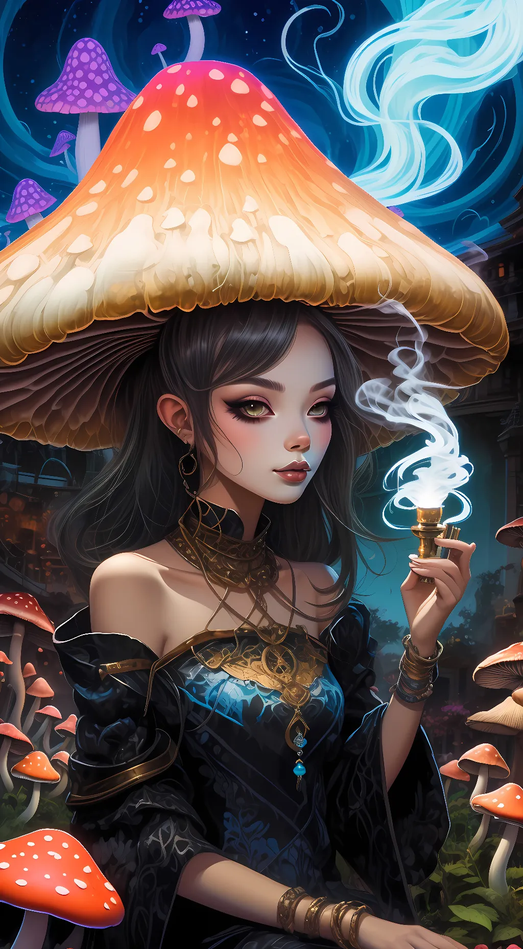 ai character: Mellifluous background