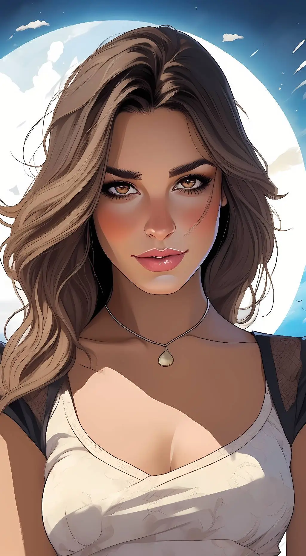 ai character: Amy background