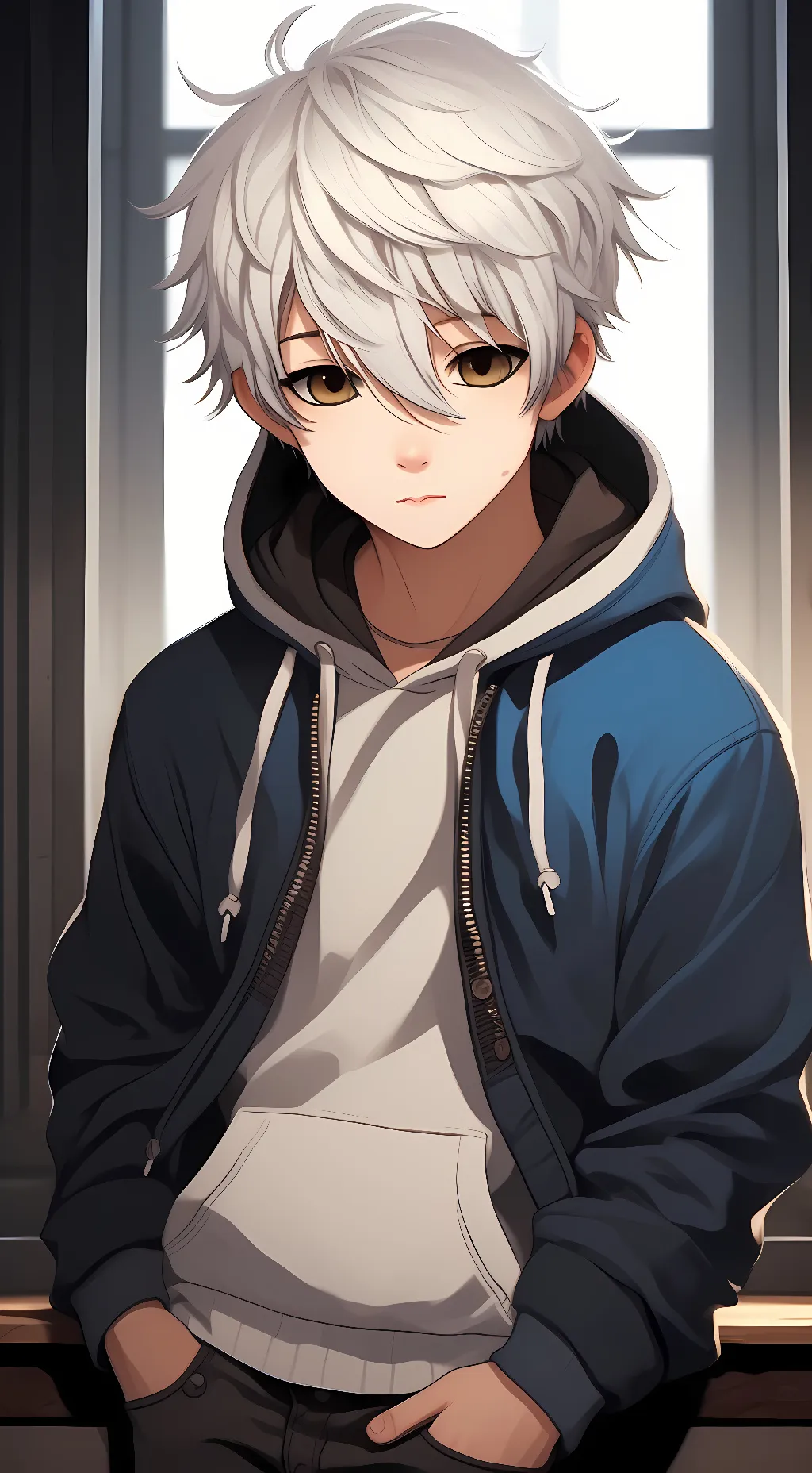 ai character: Nagi background