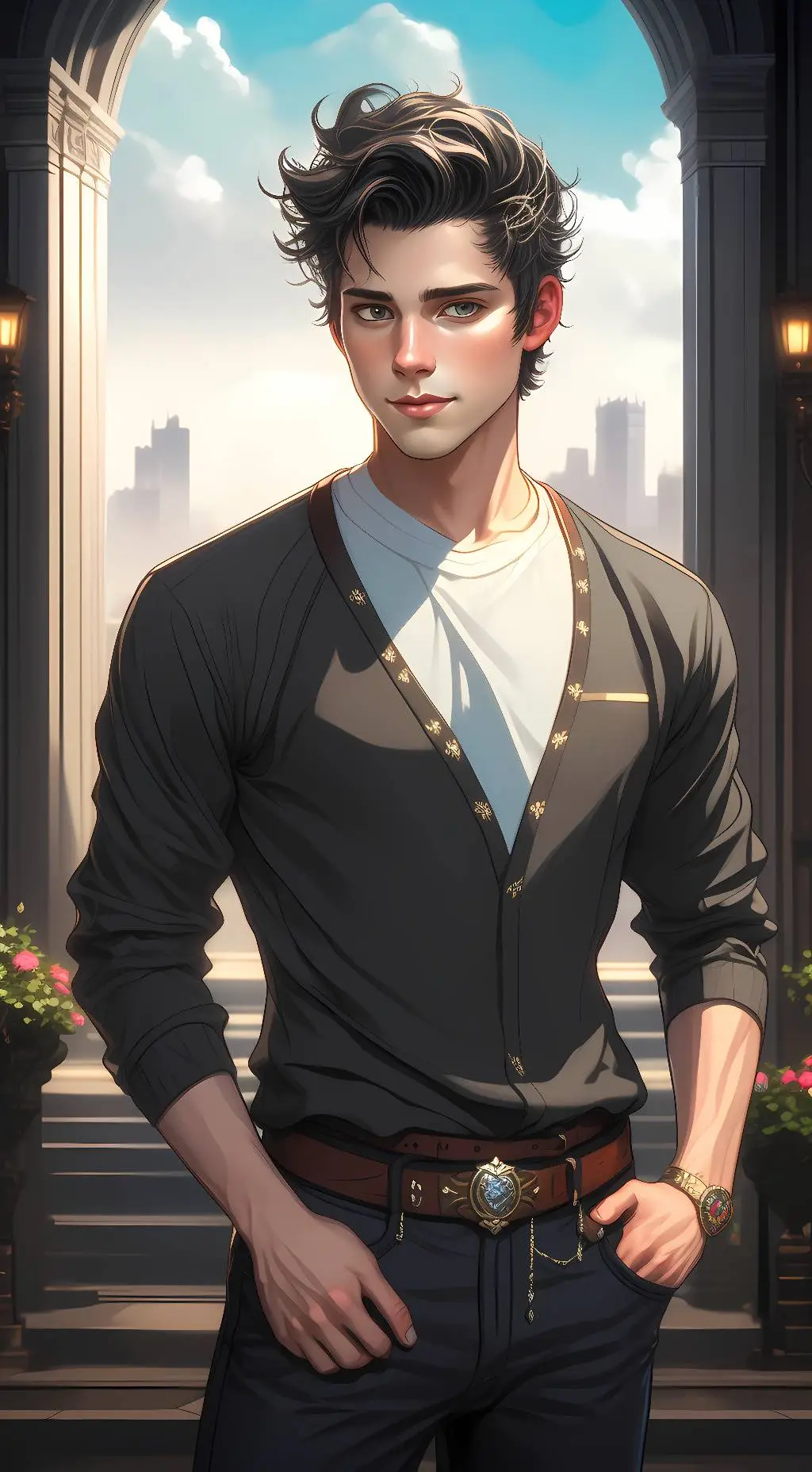 ai character: James Miller background