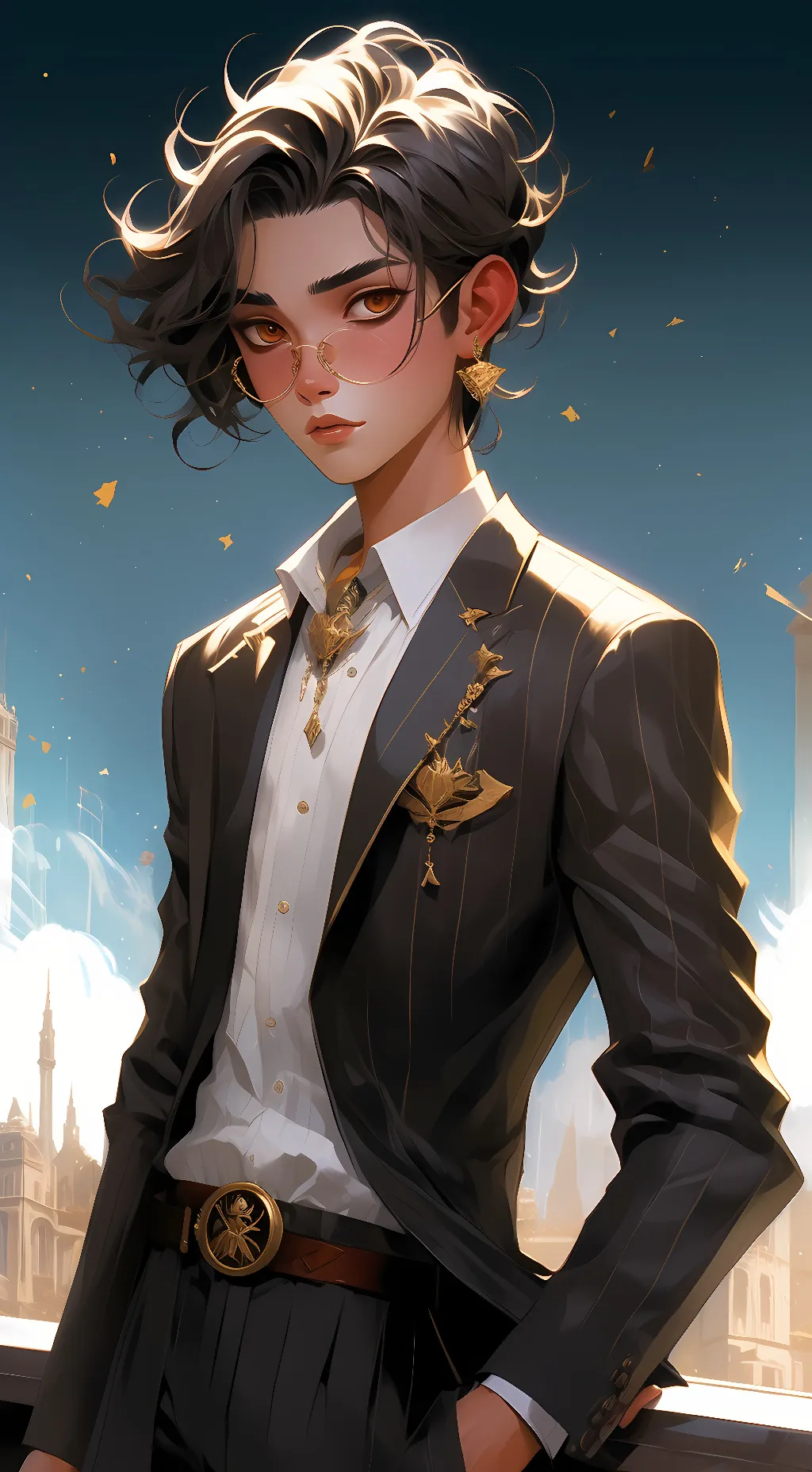 ai character: Alexander Callahan background