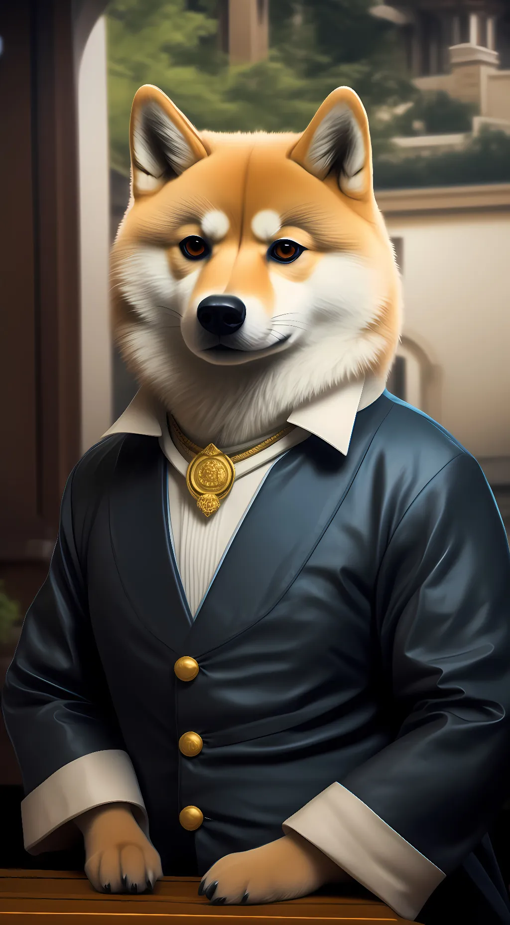 Talkie AI - Chat with Mr. Doge Hamilton 