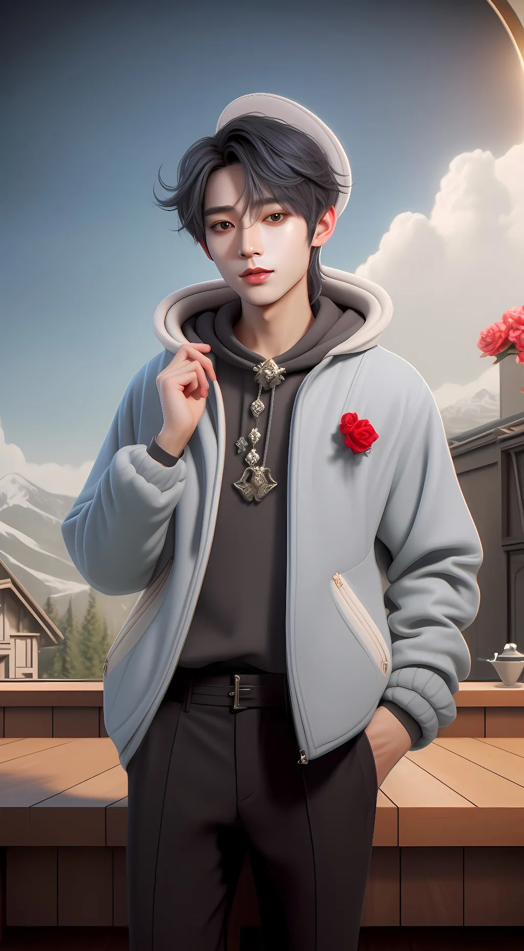 ai character: Jimin background