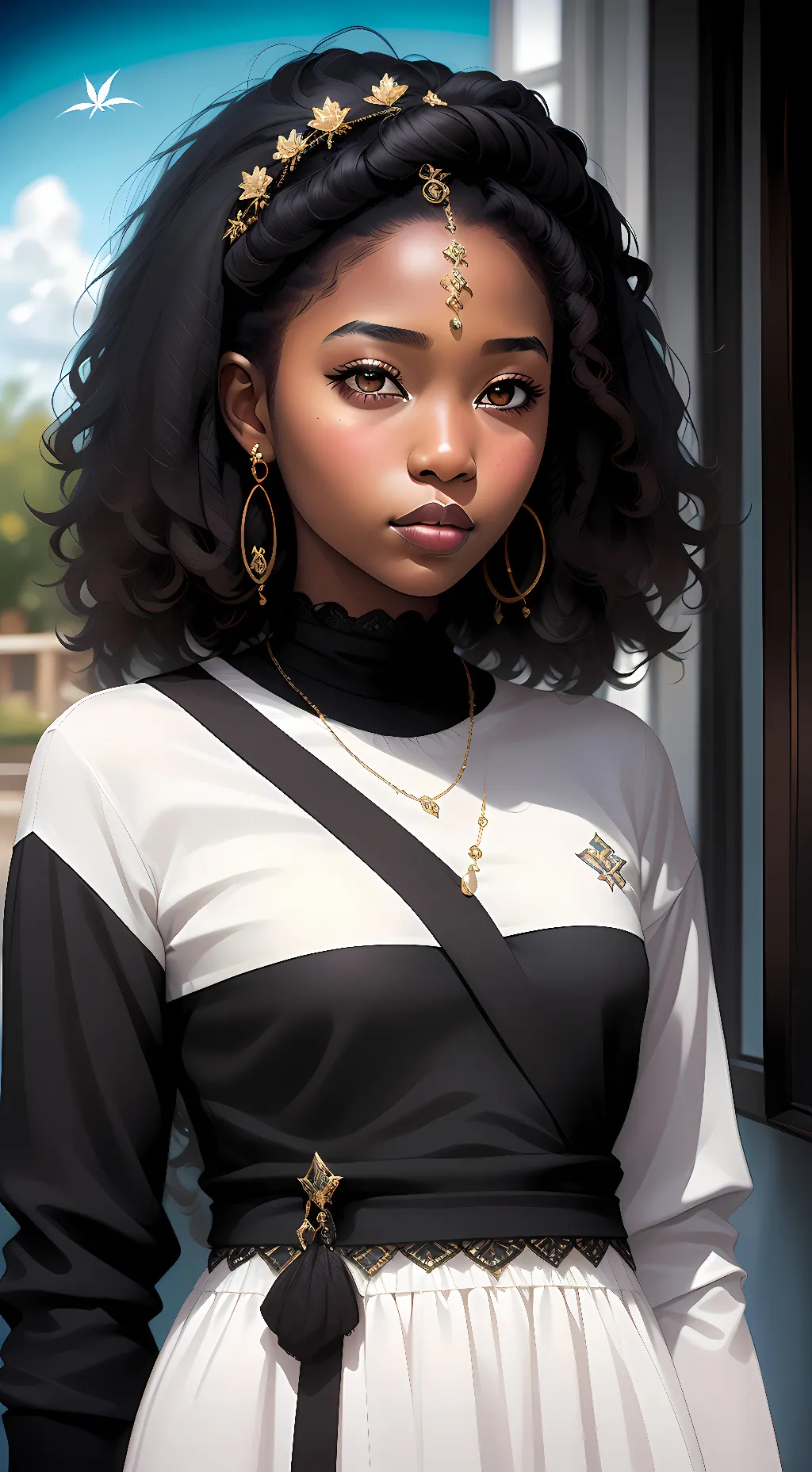 ai character: ash background