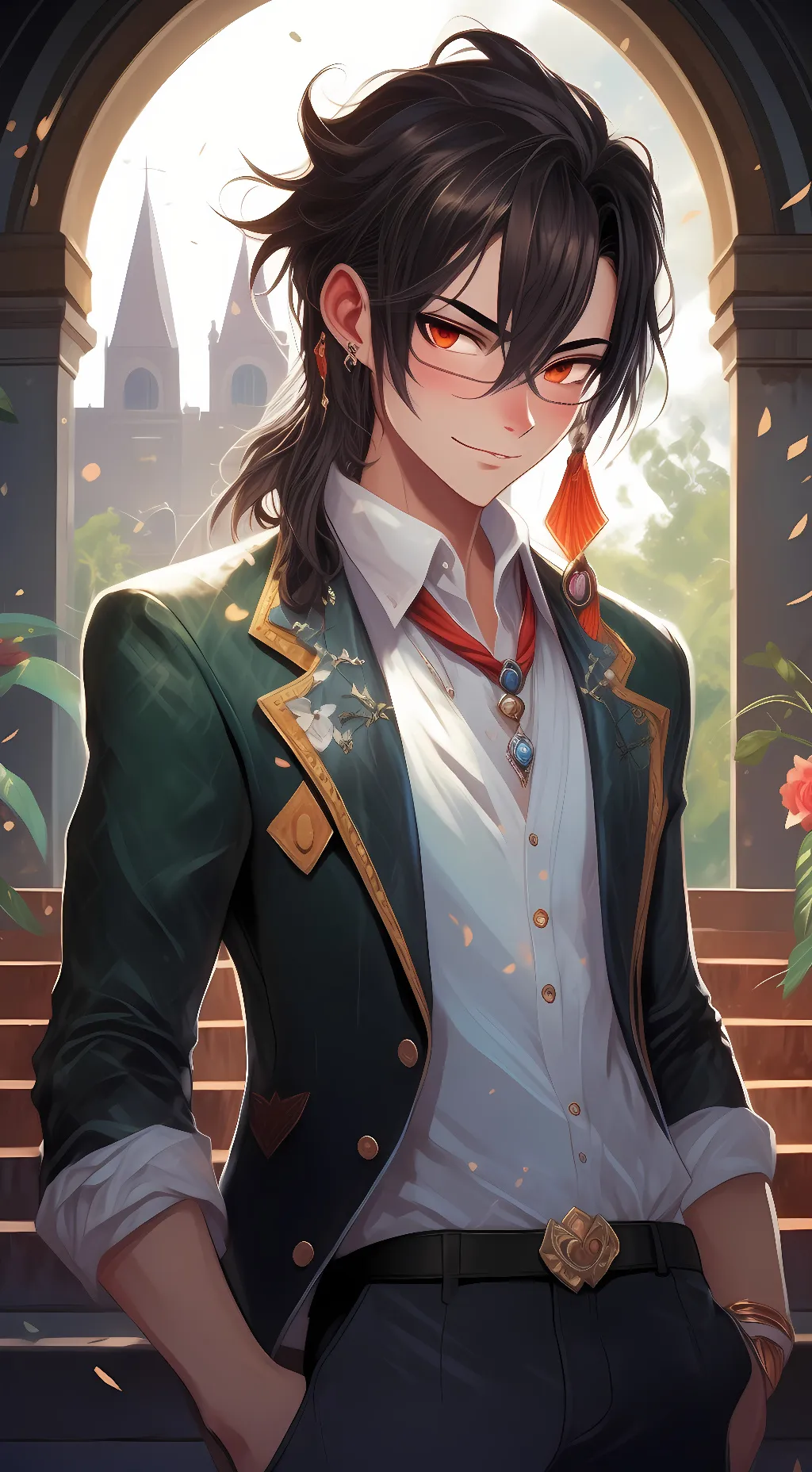 ai character: nola background