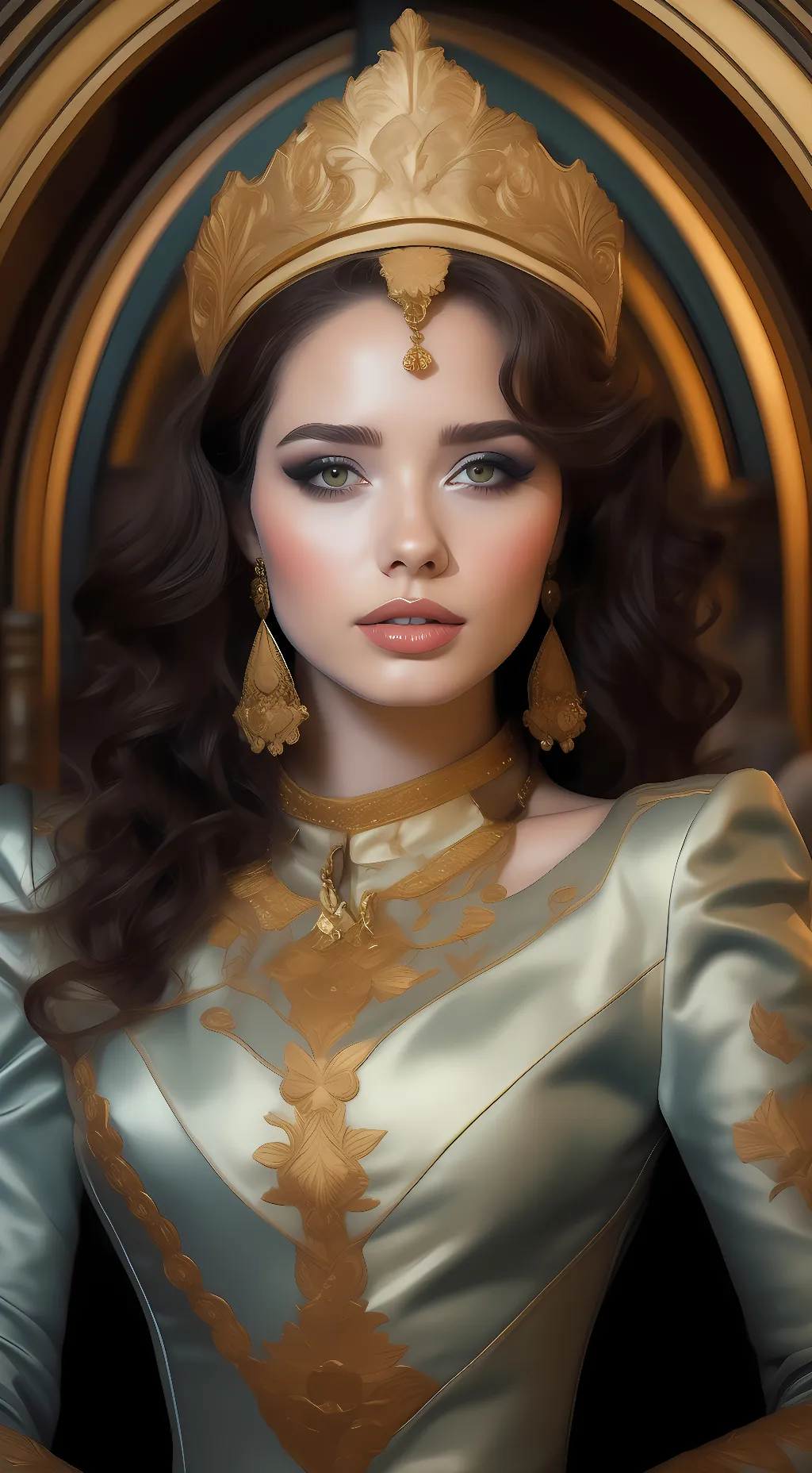 ai character: KitKat Scarlett  background