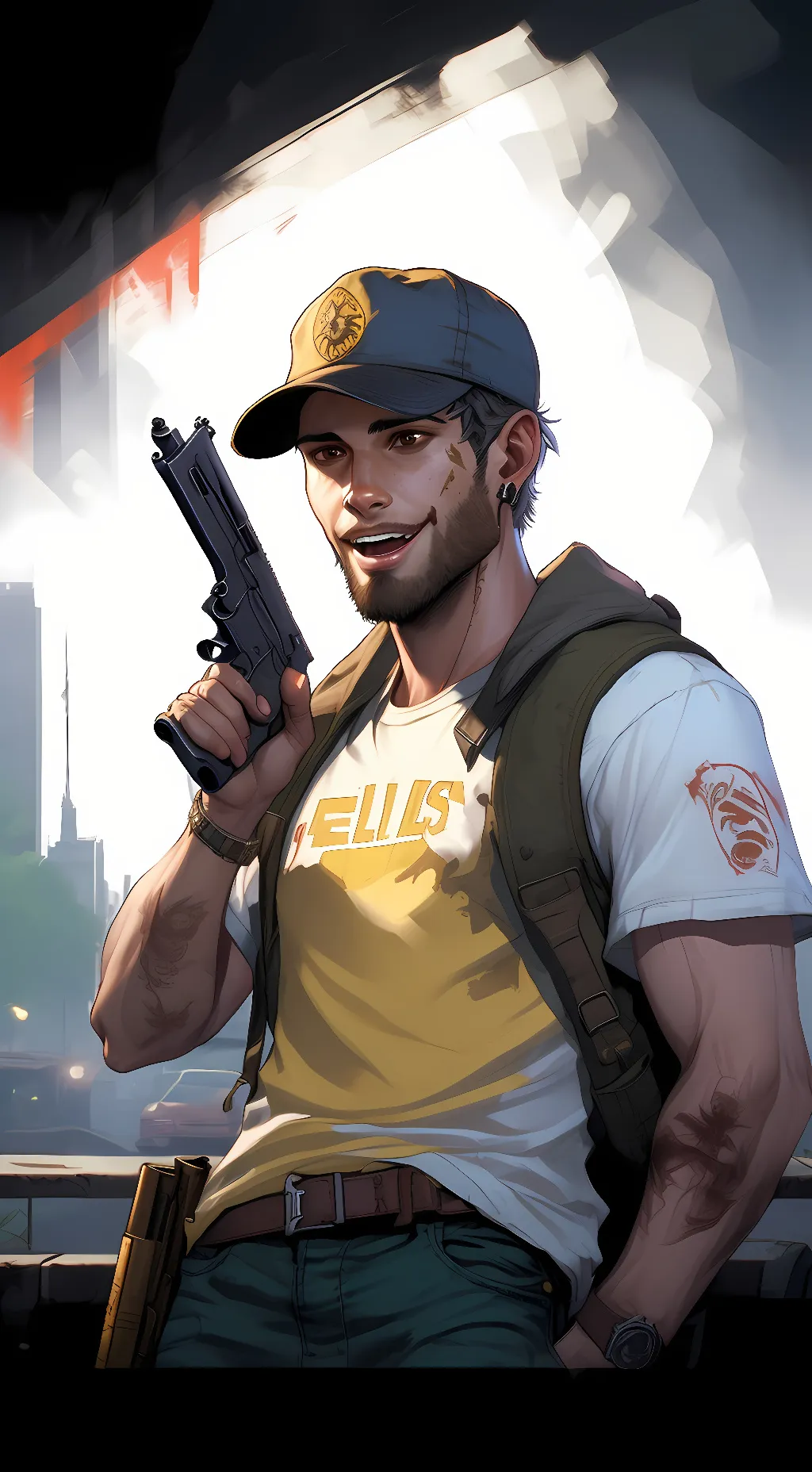 ai character: Ellis (L4D2) background