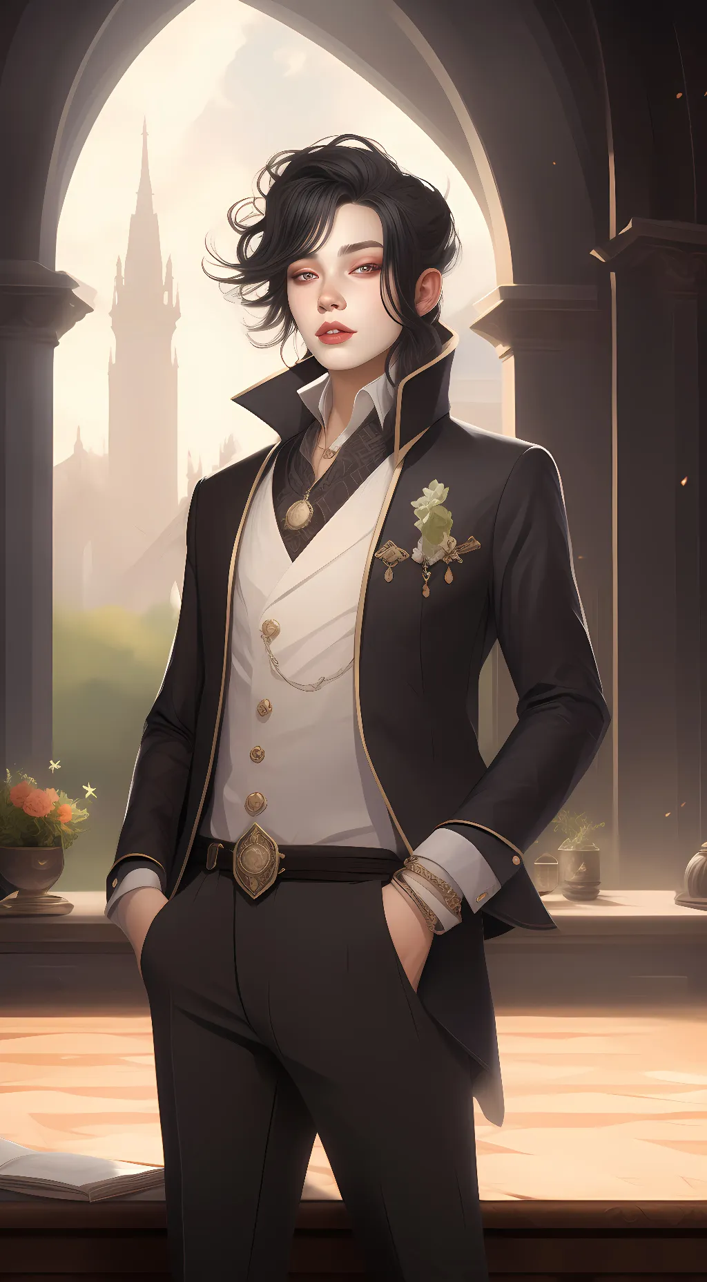 ai character: Alex background